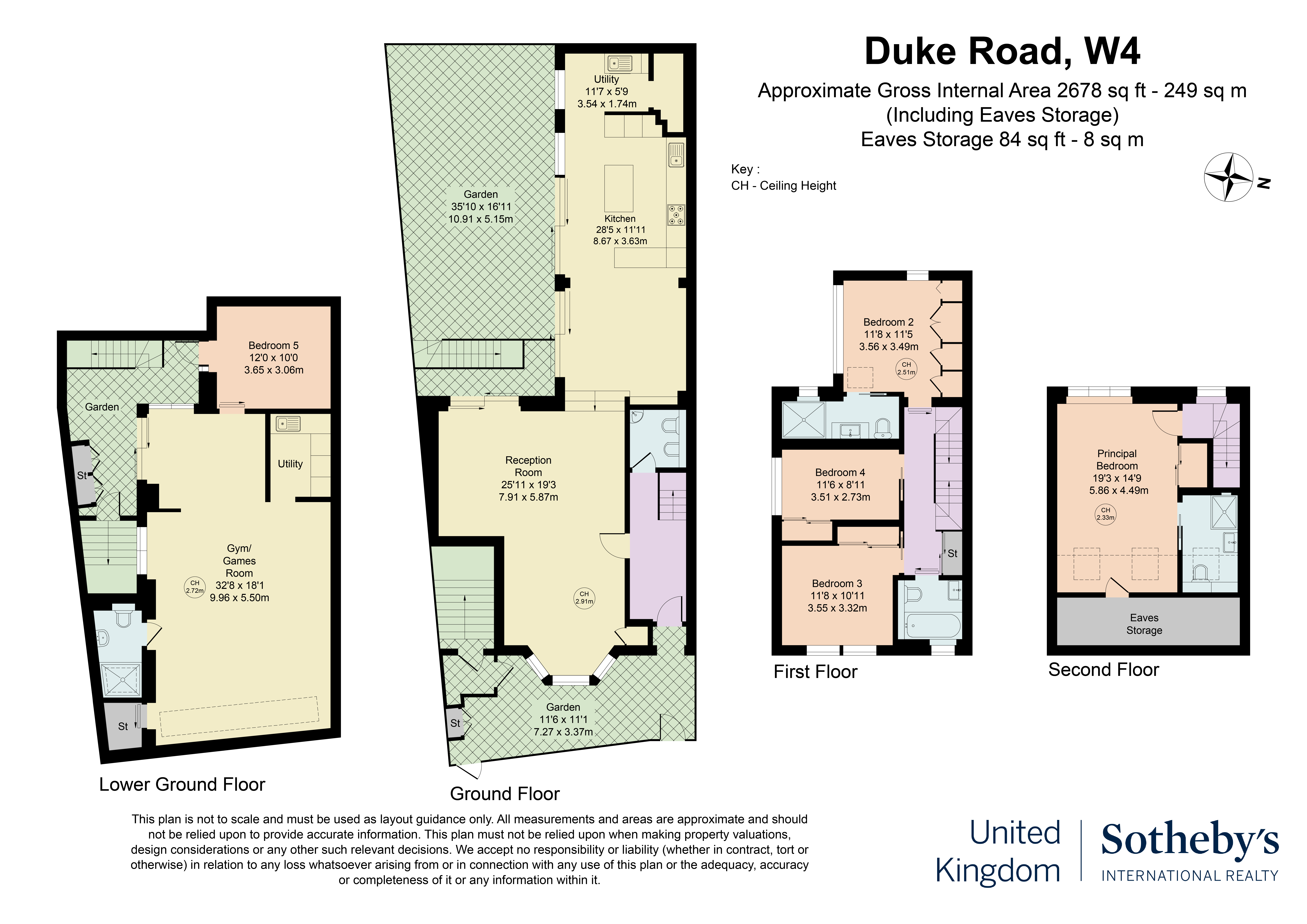 46, Duke Road, London, Greater London, W4 2DD floorplan