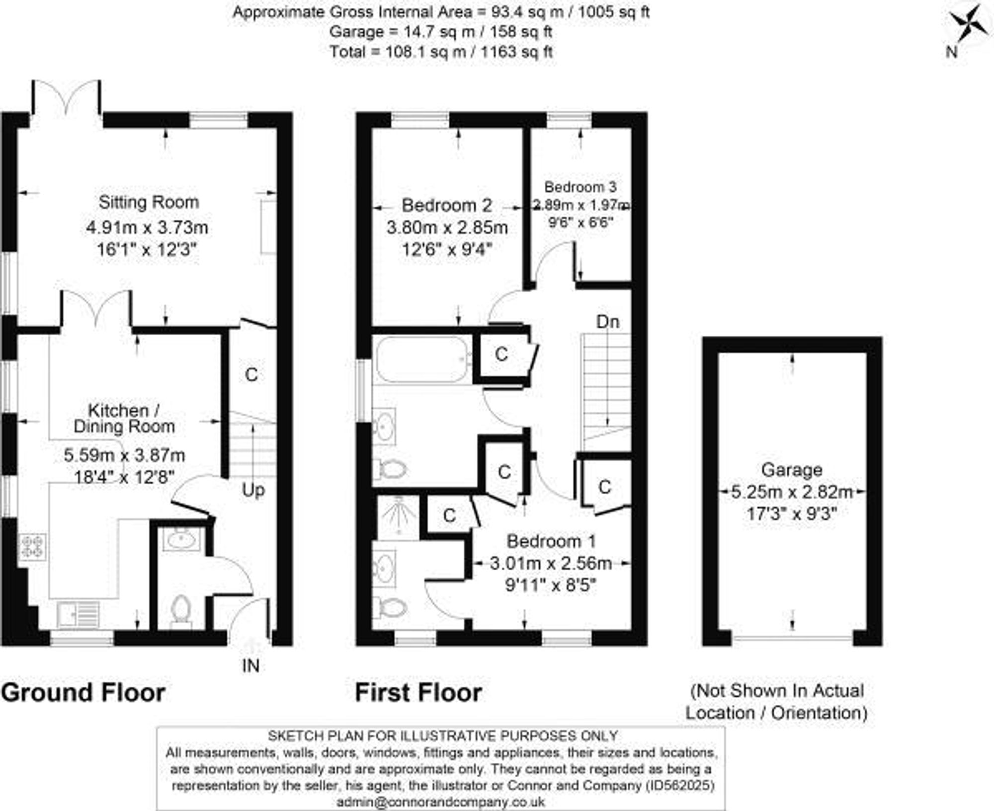 60 Windsor Street, Cheltenham floorplan