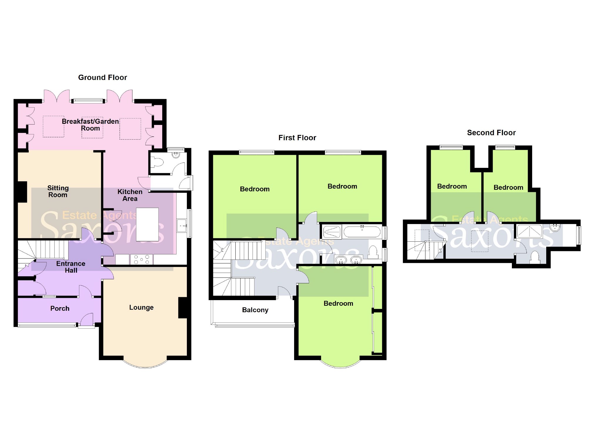 5 bed semidetached house for sale in Stanhope Road, WestonSuperMare