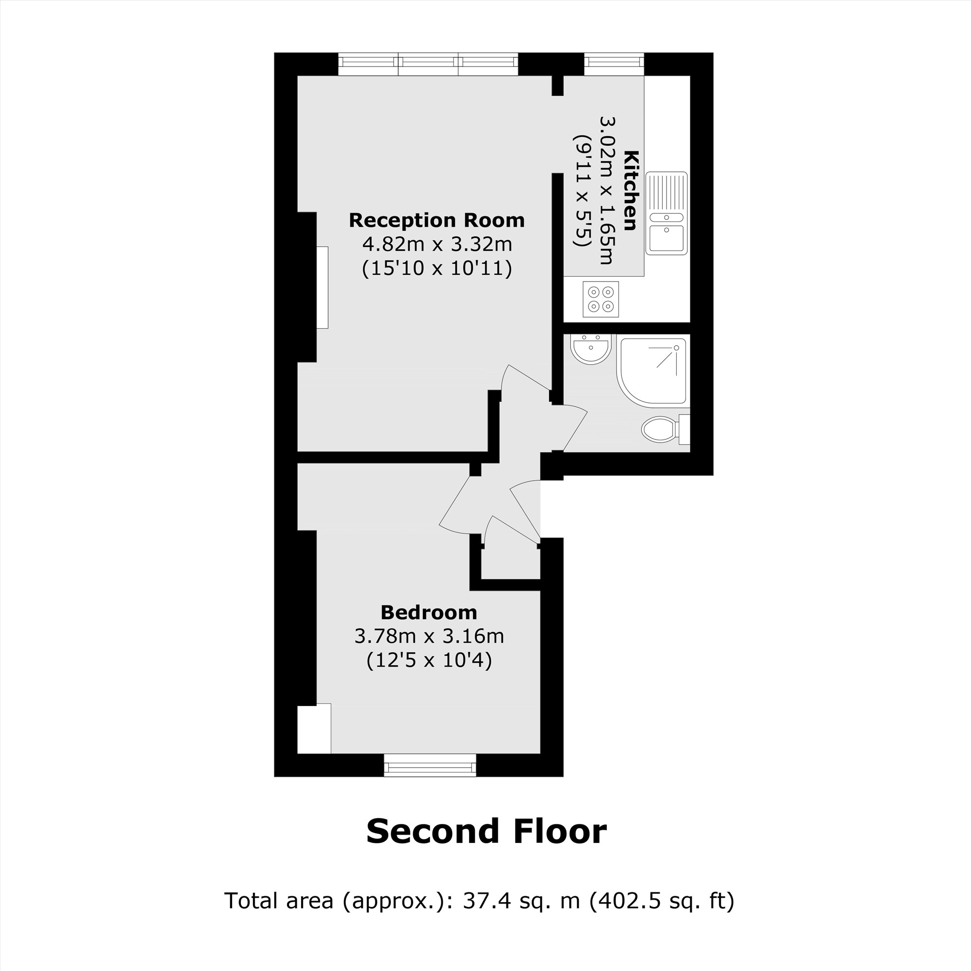 Maclise Road, London floorplan