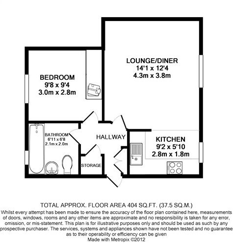 1 Bedrooms Flat to rent in Horn Lane, Acton W3