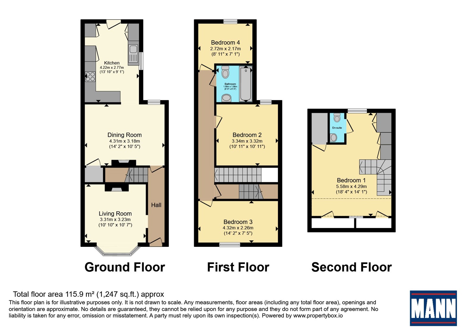 43, Sydney Road, Hampshire floorplan