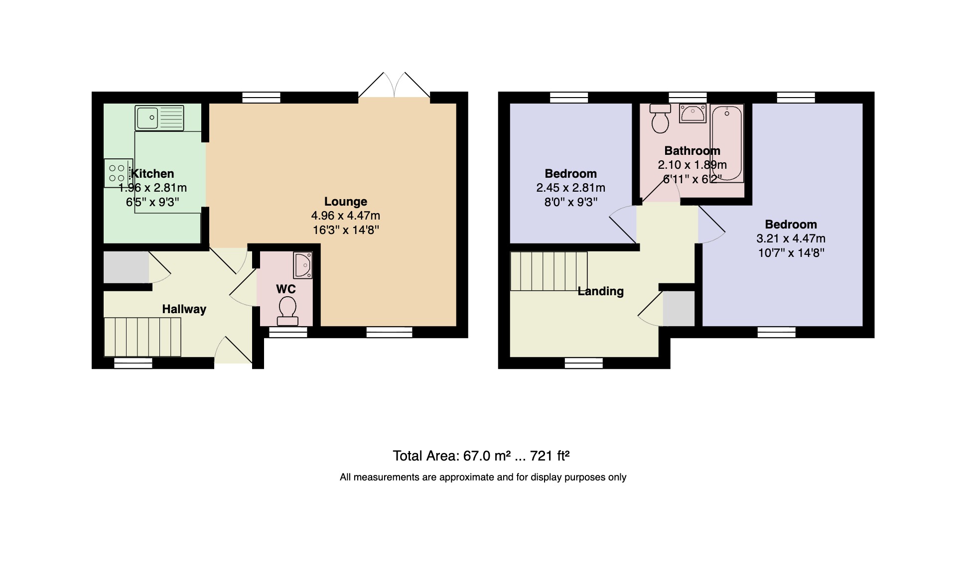 212, Ashton Bank Way, Preston floorplan