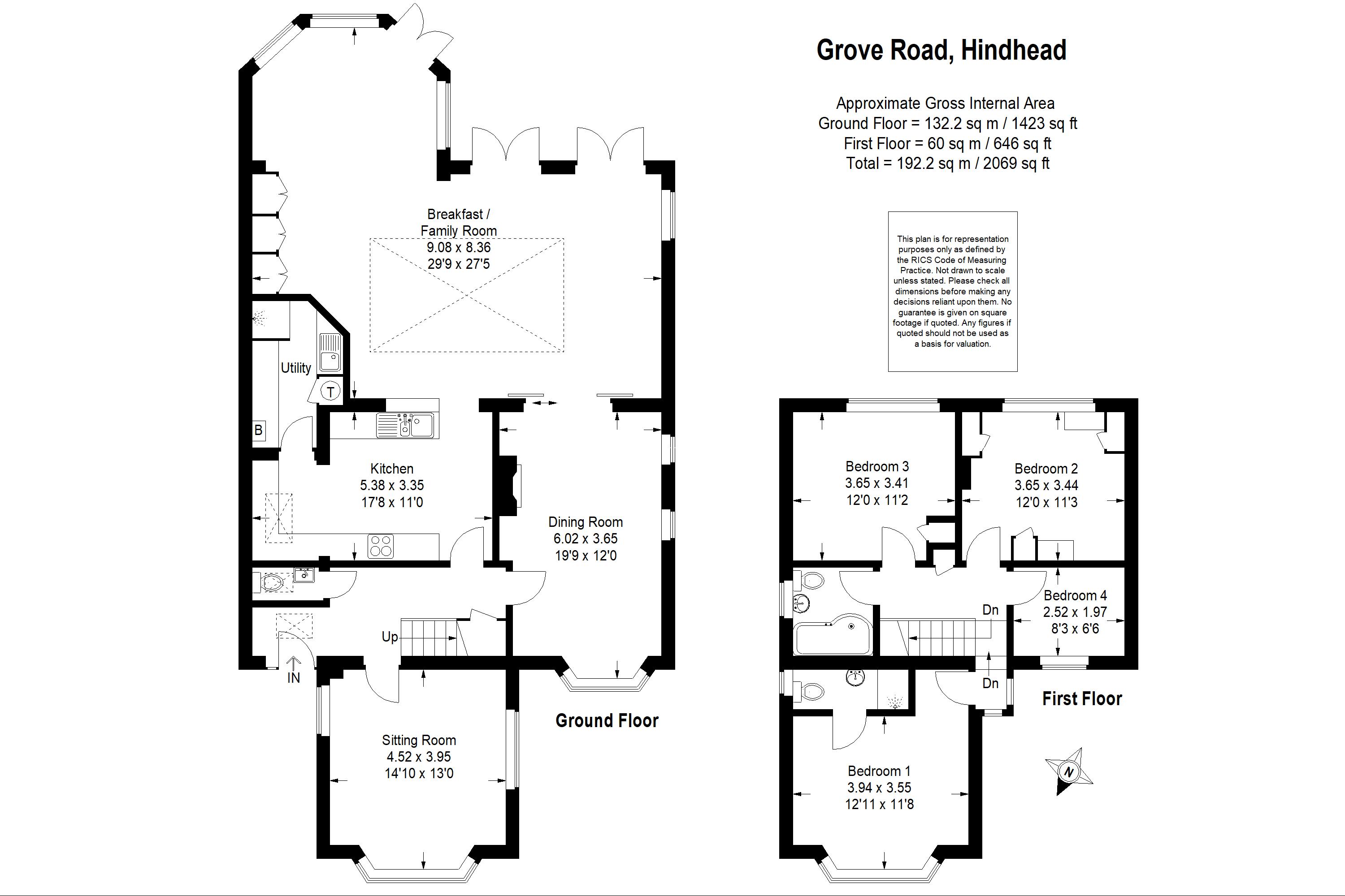 4 Bedrooms Detached house for sale in Grove Road, Hindhead GU26