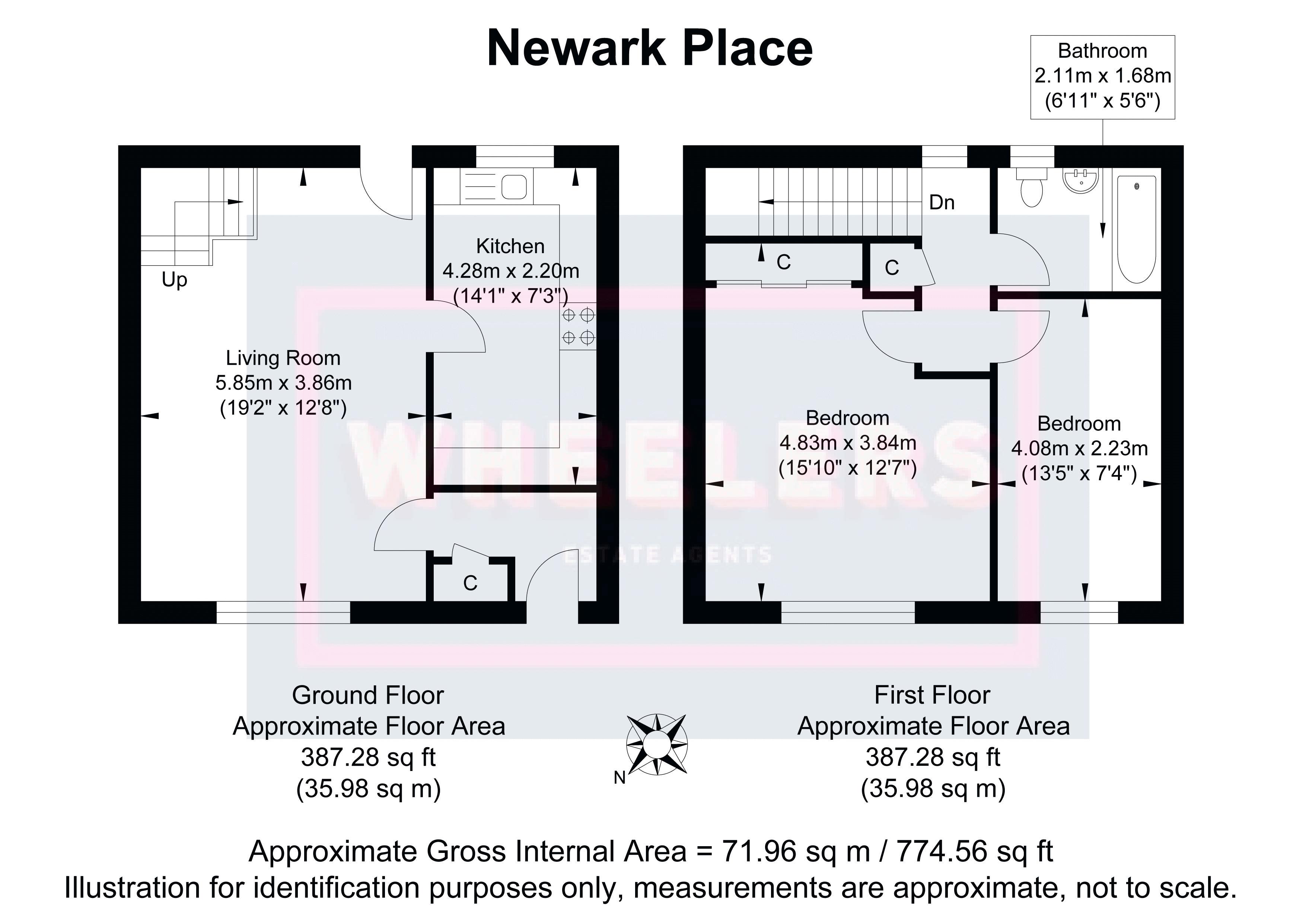 22, Newark Place, Brighton floorplan