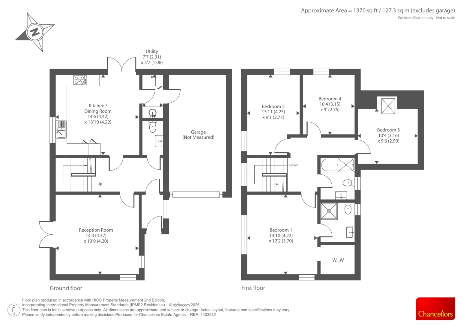 GREENACRE HOUSE, Huntington Lane, Hereford floorplan