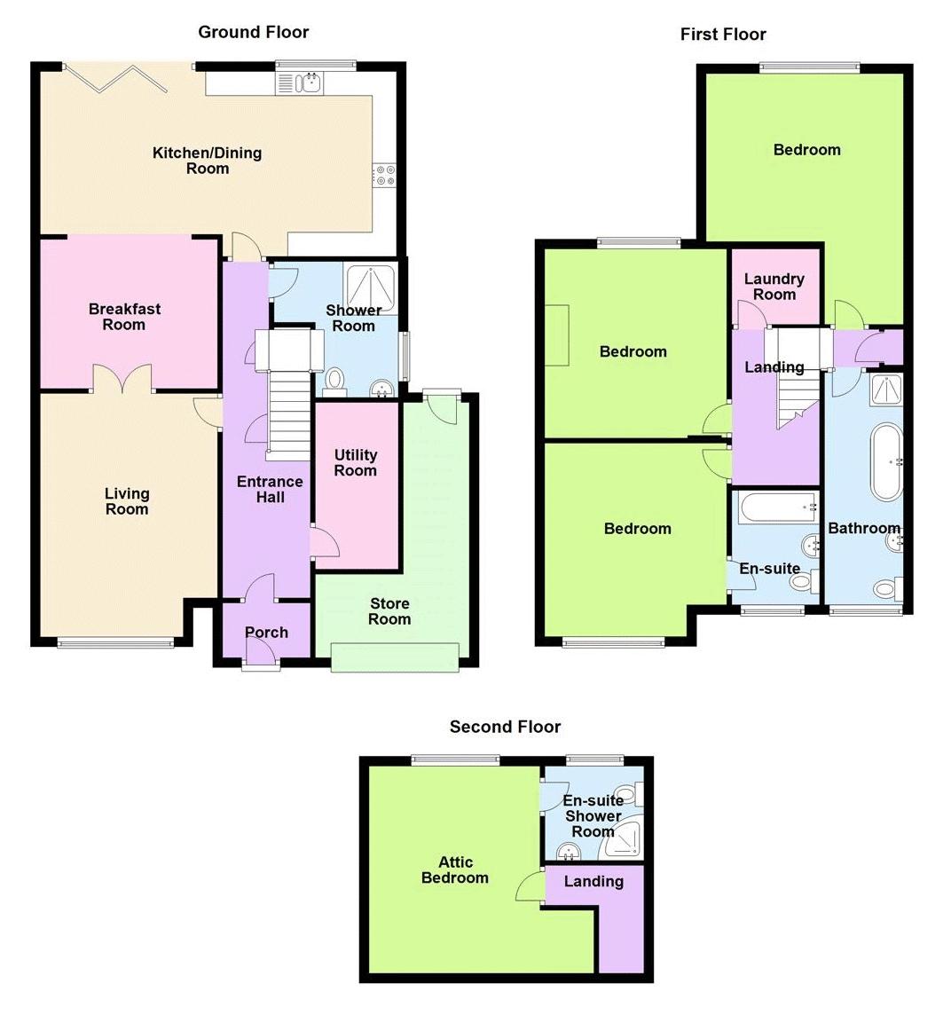 4 Bedrooms Semi-detached house for sale in North Street, Nazeing, Waltham Abbey EN9