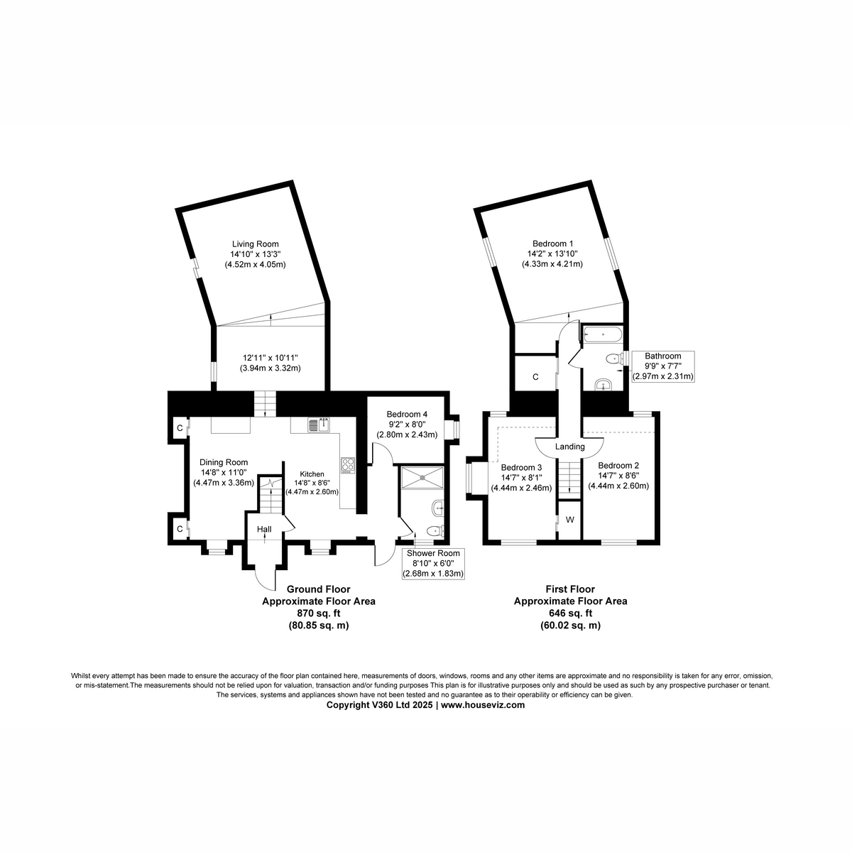 13, Dover Street, Buckie floorplan