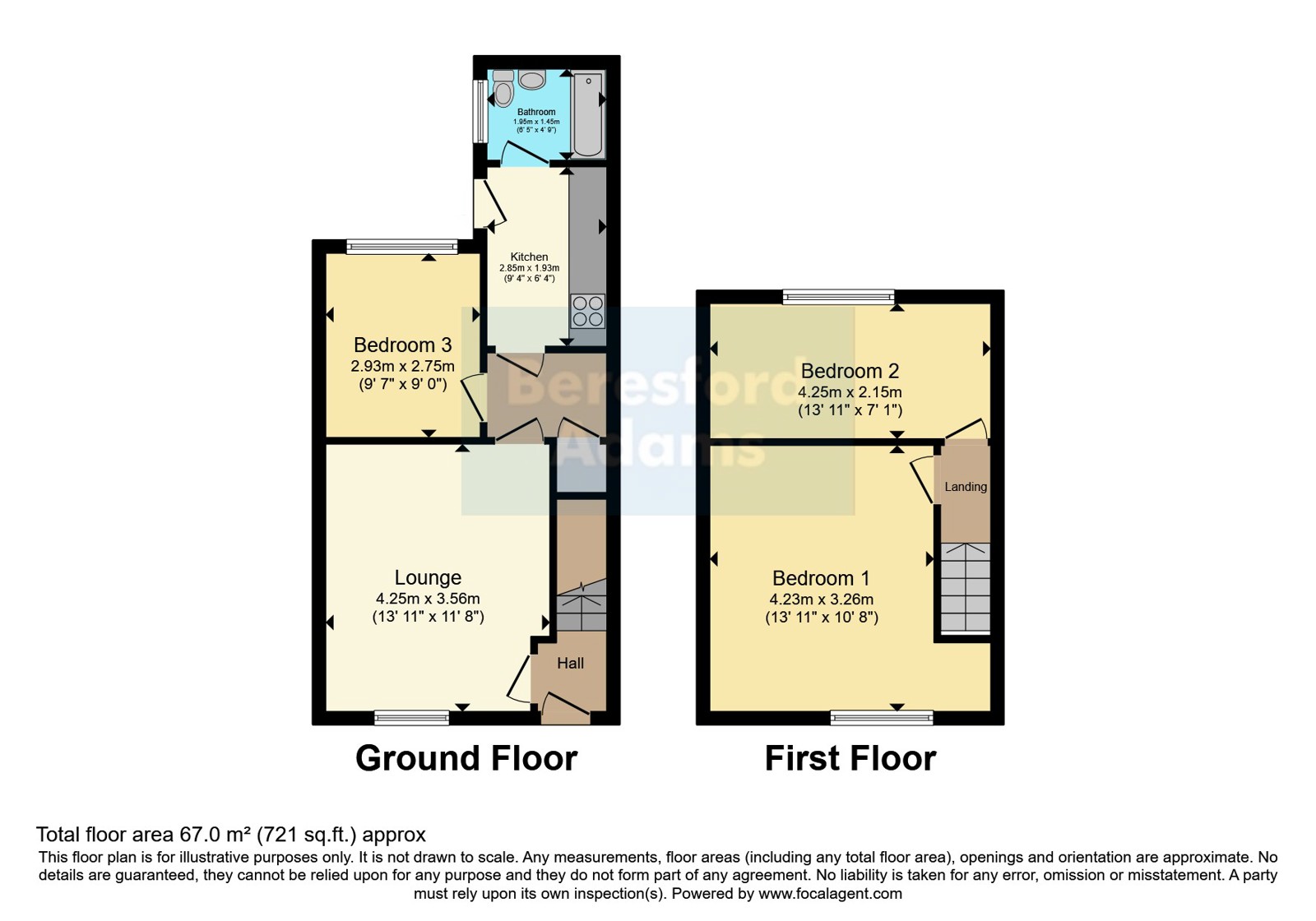 1, Tower Road, Cheshire floorplan