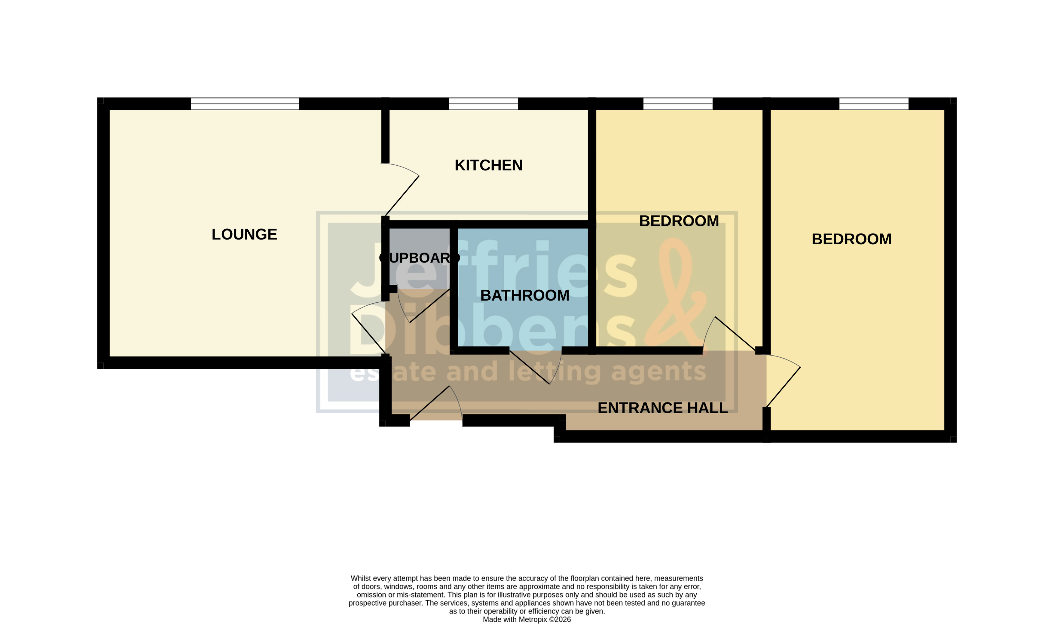 Flat 2, 48F, High Street, Portsmouth floorplan