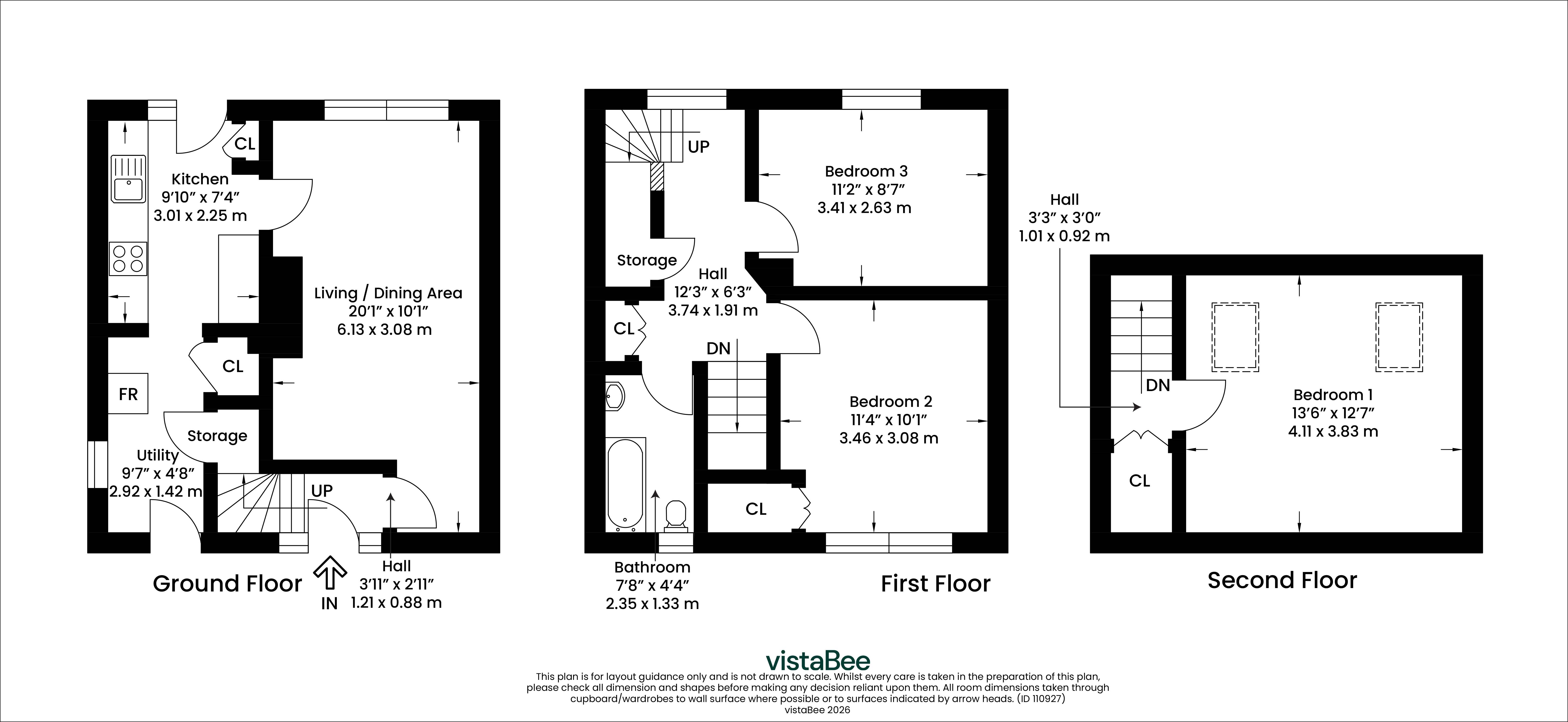 8, Craigend Crescent, Glasgow floorplan