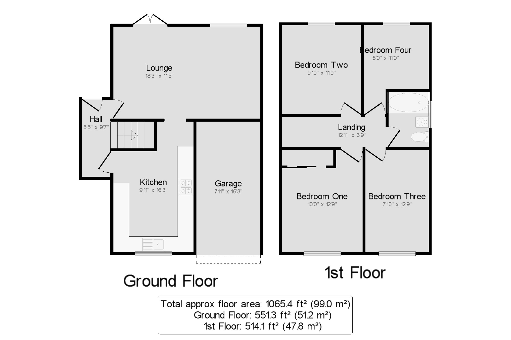 4 Bedrooms Detached house for sale in Orchard Street, Kempston, Bedford, Bedfordshire MK42