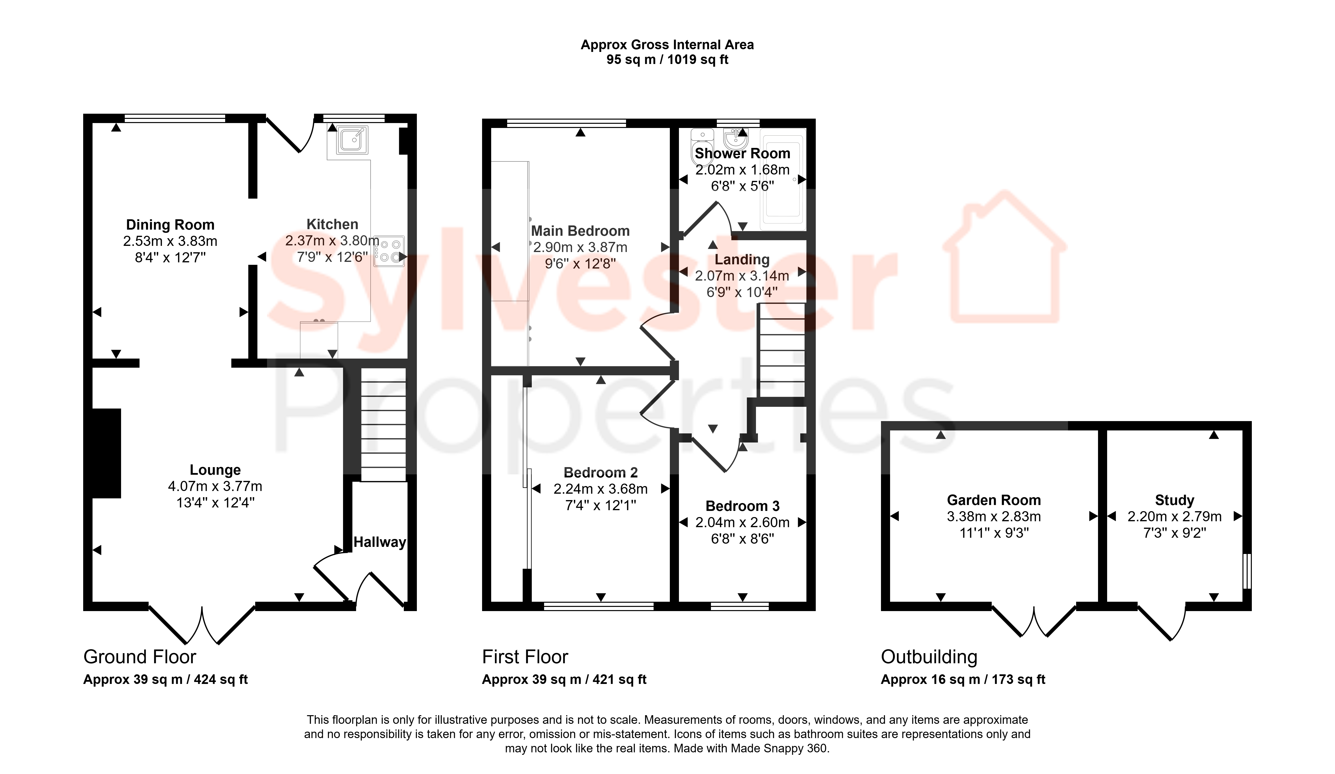 14, Whitehouse Terrace, Burnhope floorplan