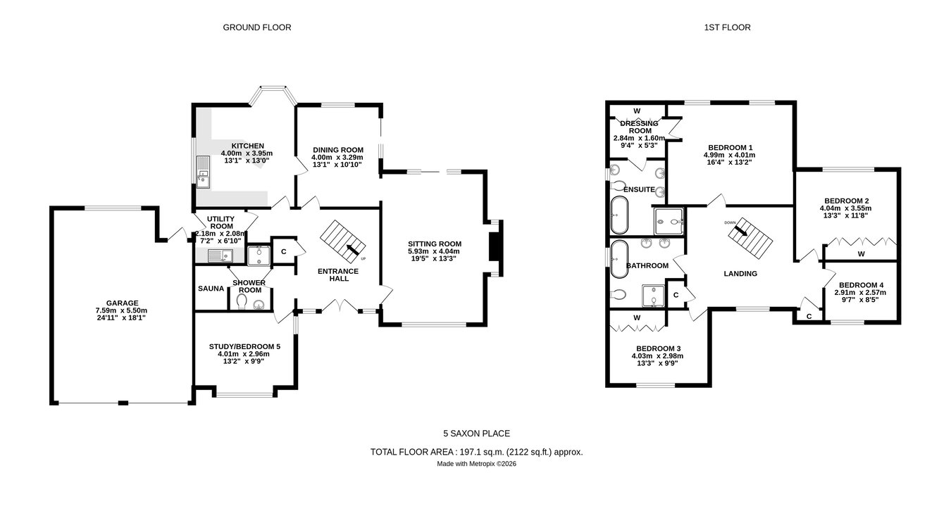 5 Saxon Place,, Lower Buckland Road, Lymington floorplan