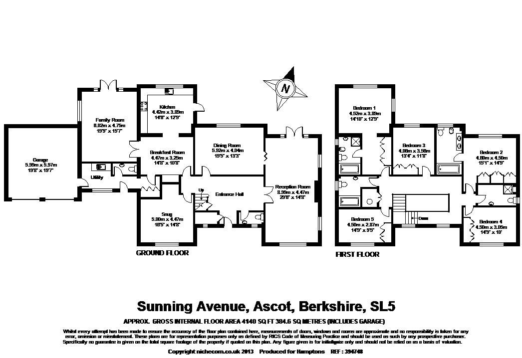 5 Bedrooms Detached house to rent in Sunning Avenue, Sunningdale, Ascot SL5