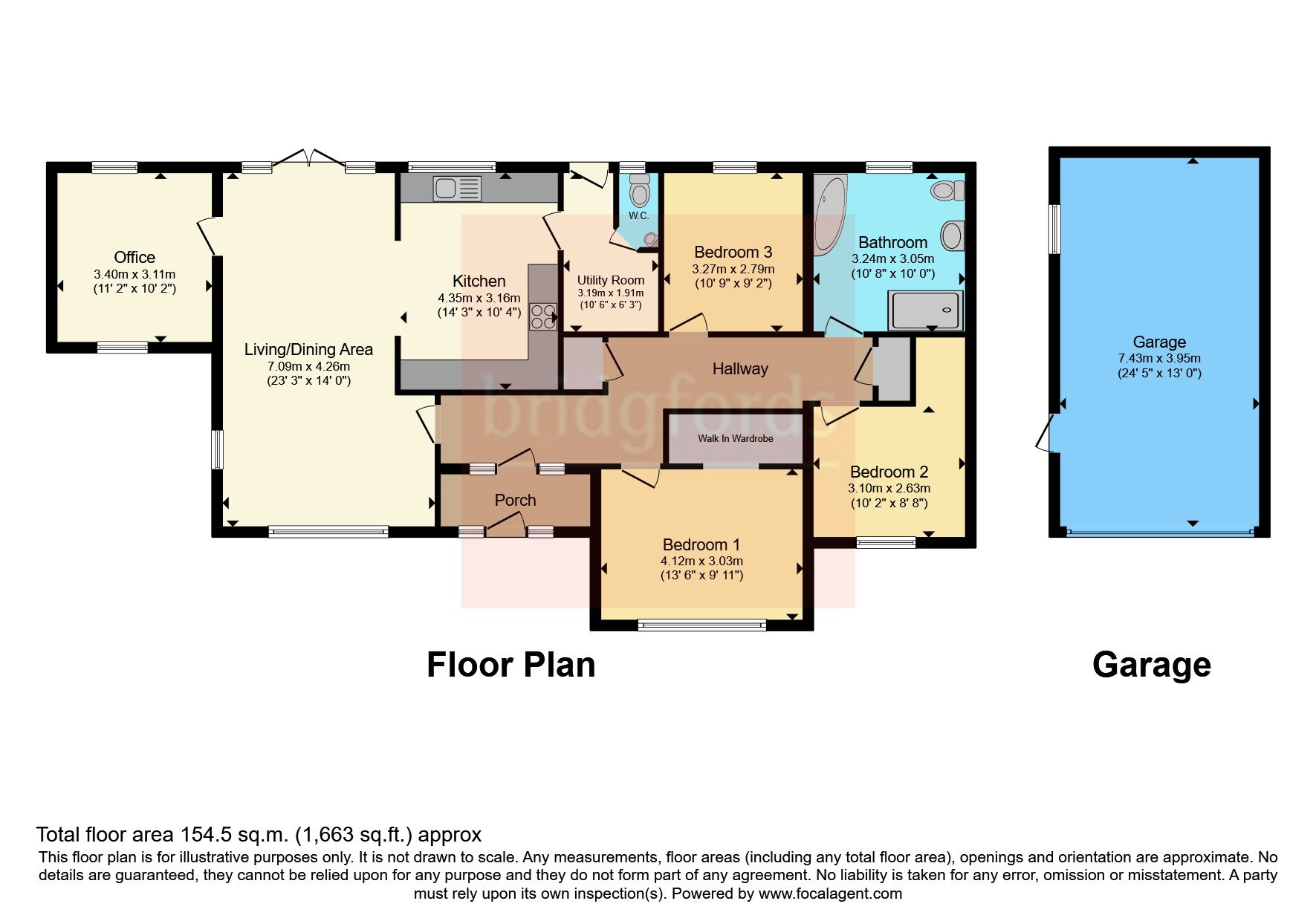 Lower Lane, Chinley, High Peak, Derbyshire SK23, 4 bedroom bungalow for