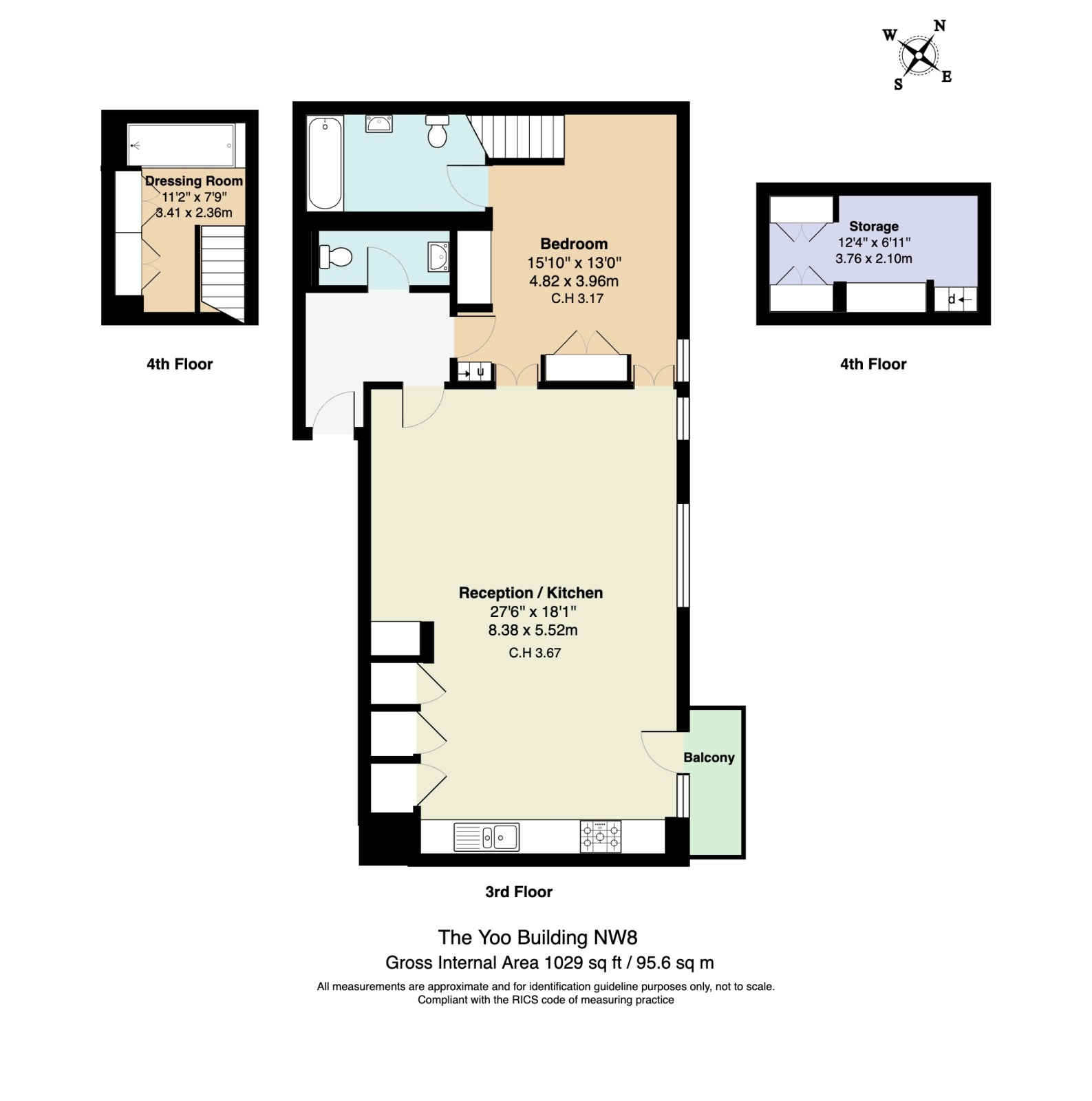 35, The Yoo Building, St John's Wood floorplan
