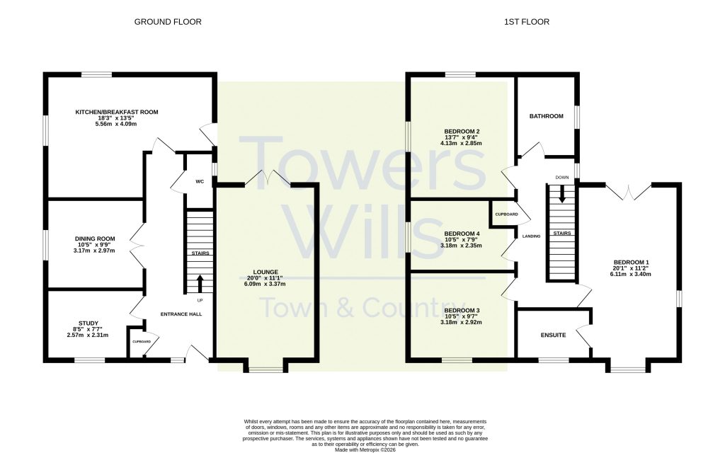12, Dotterel Way, Yeovil floorplan