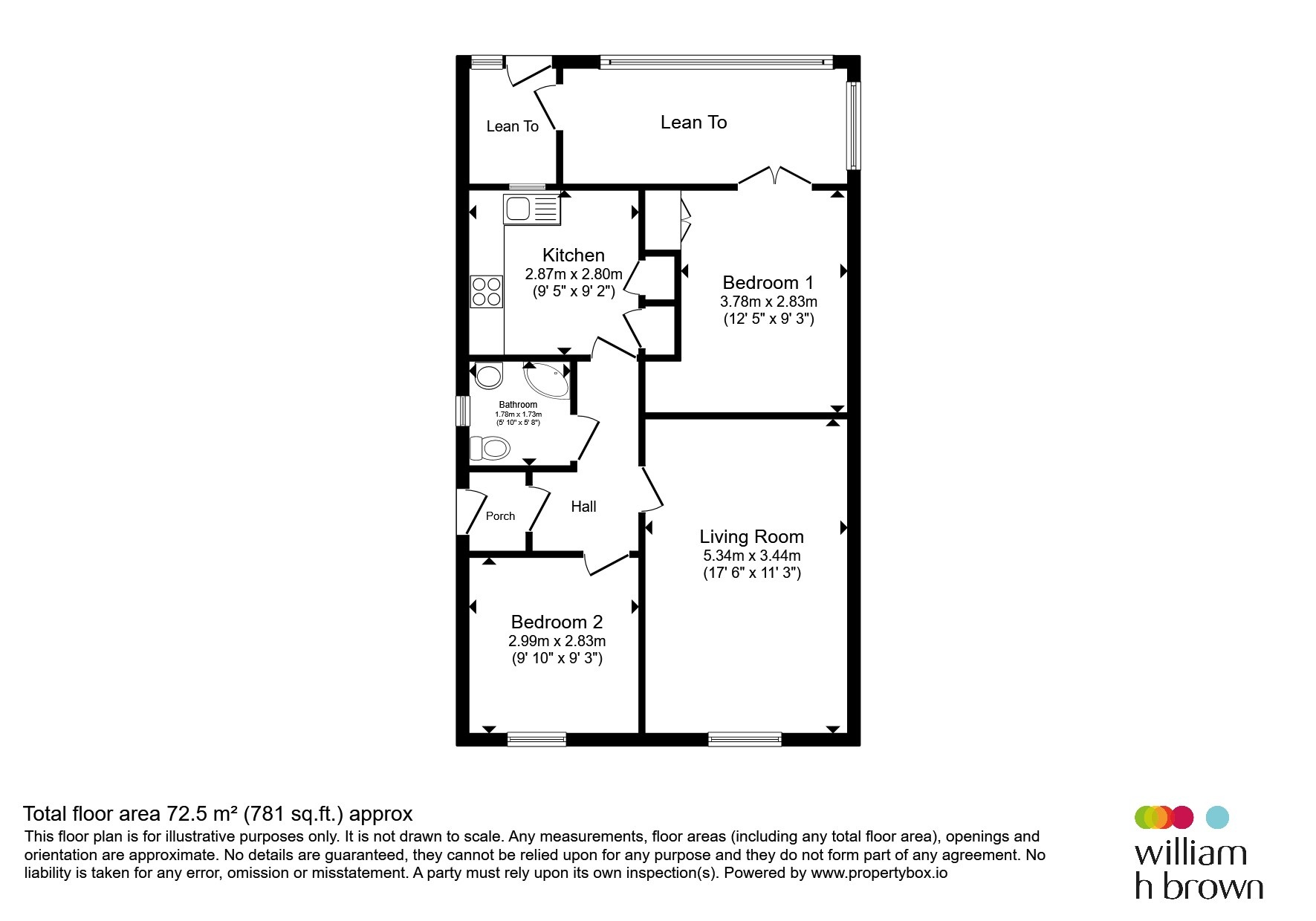 14, Wellside, Colchester floorplan