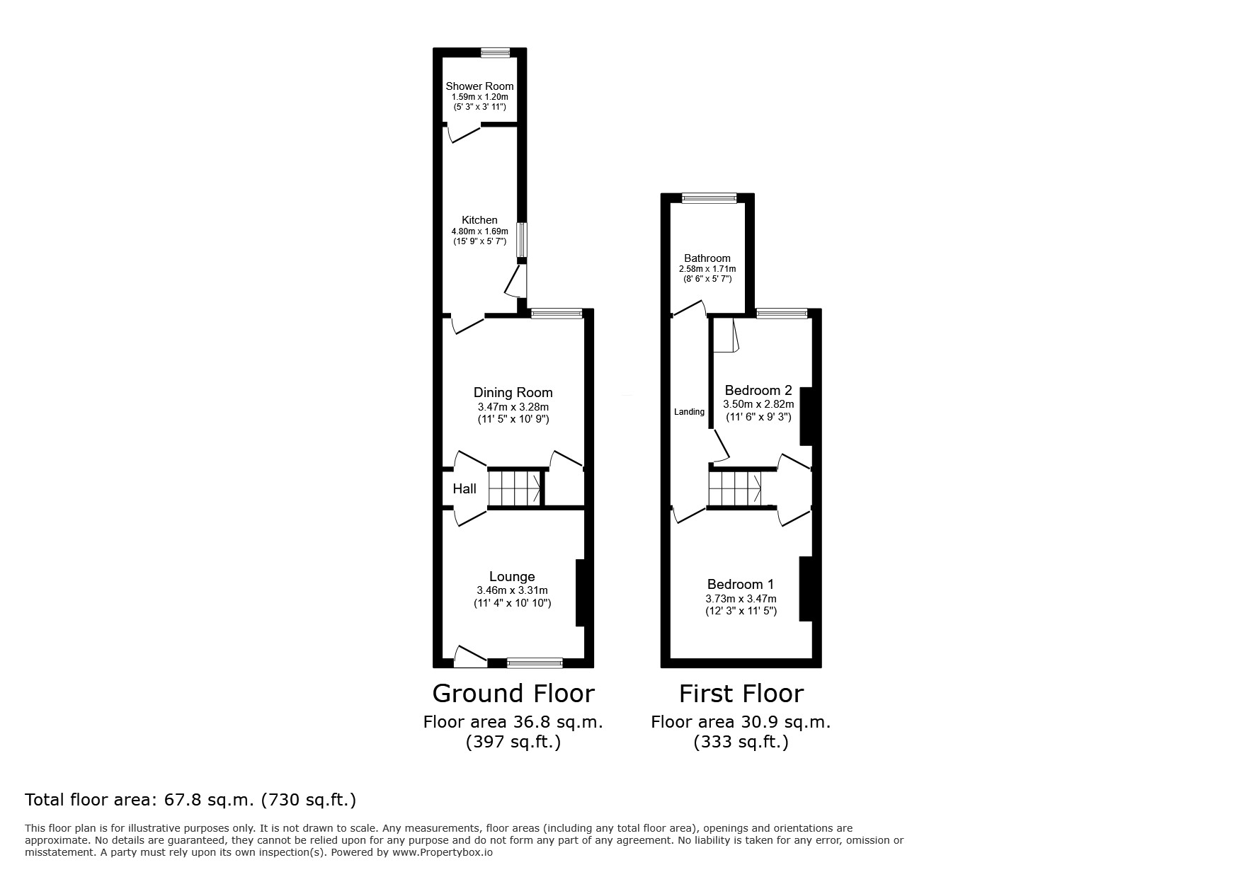 4, Handford Street, Derby floorplan