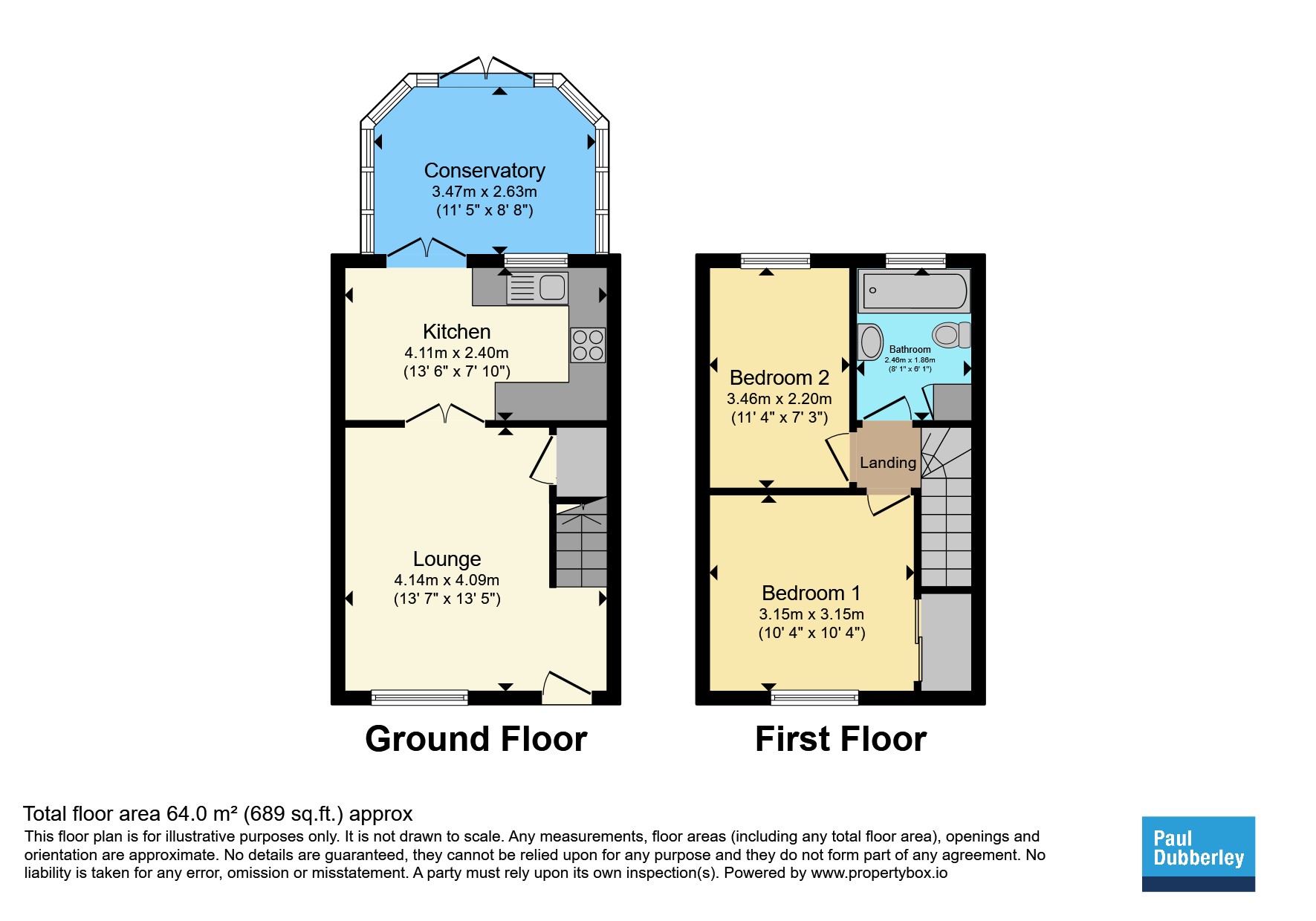 37, Ambleside Close, Bilston floorplan