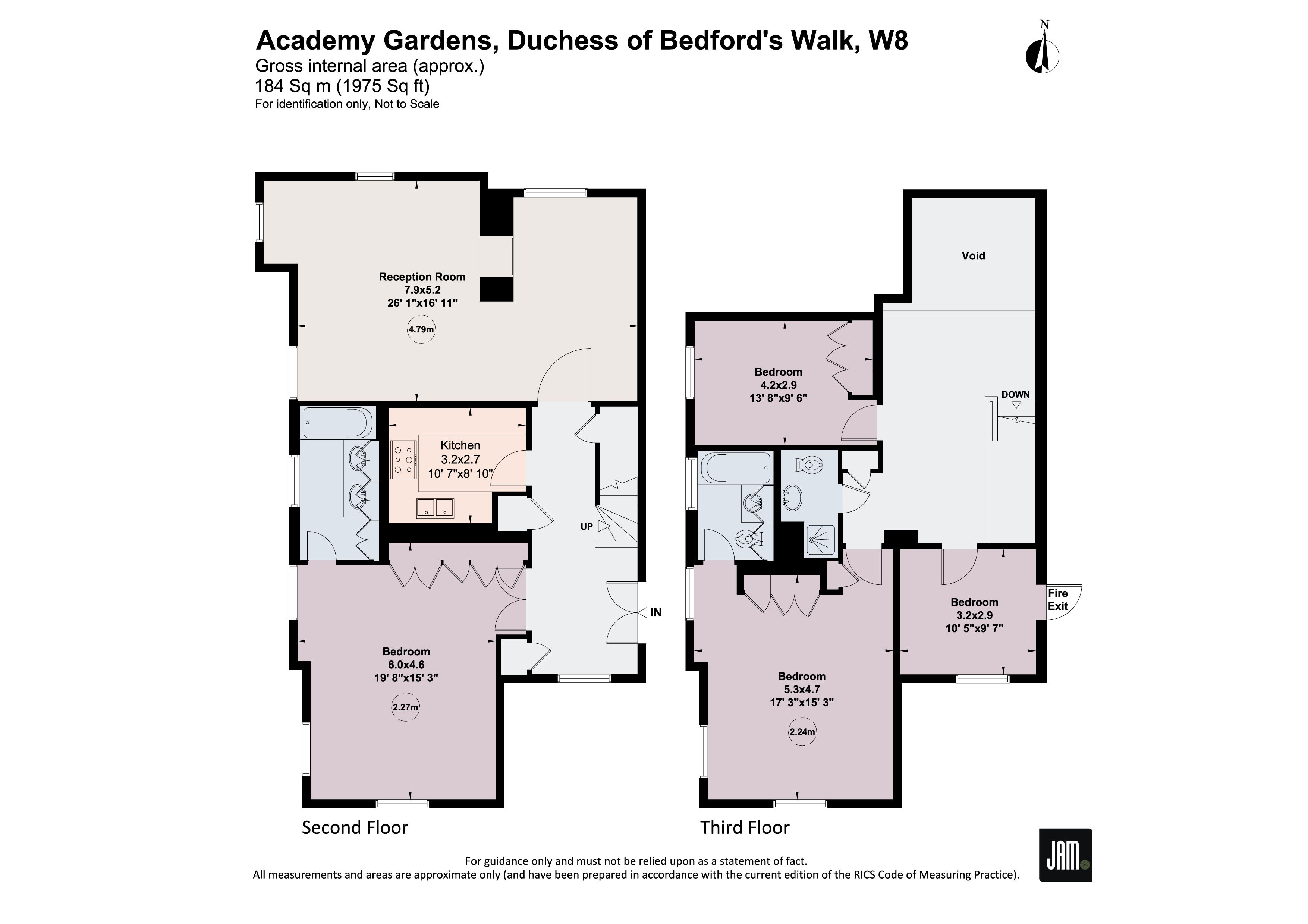 Academy Gardens, Duchess Of Bedfords Walk, London W8, 4 bedroom