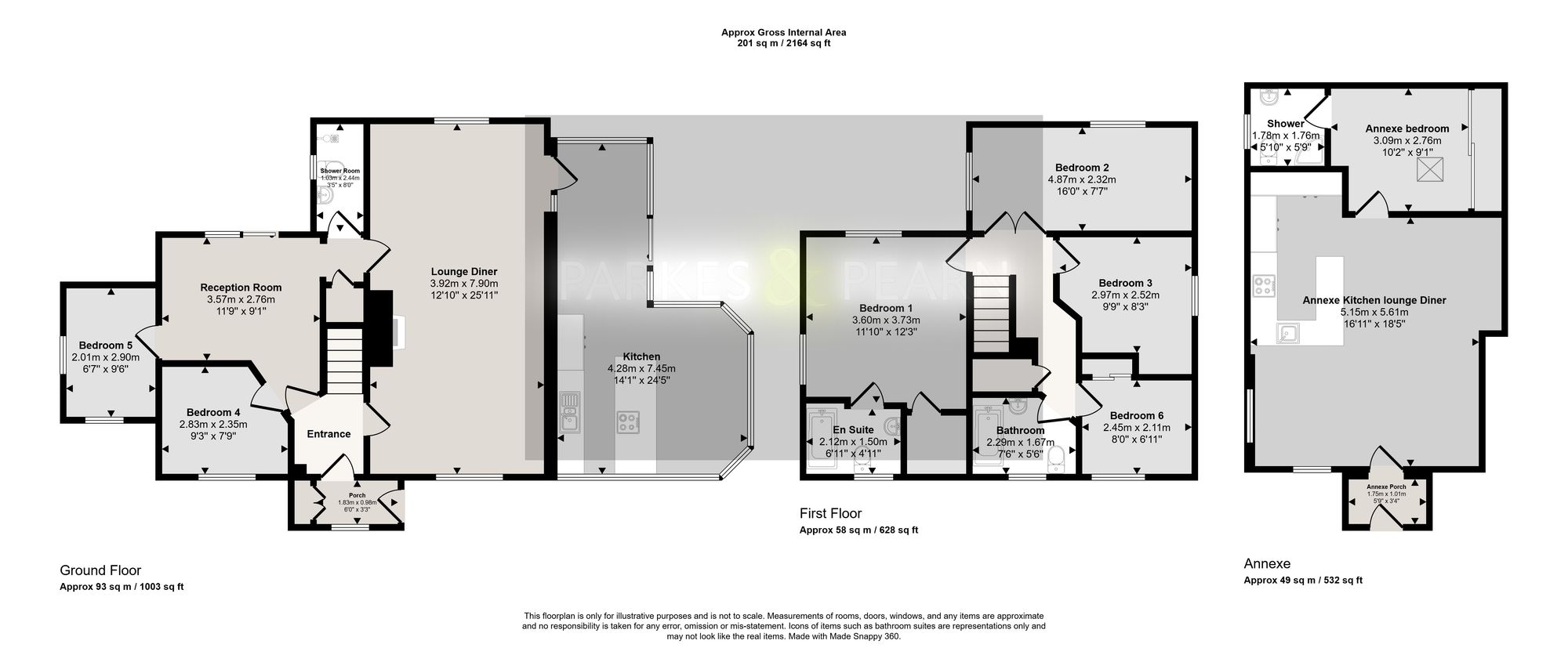 Foxglove Cottage, Liskeard floorplan
