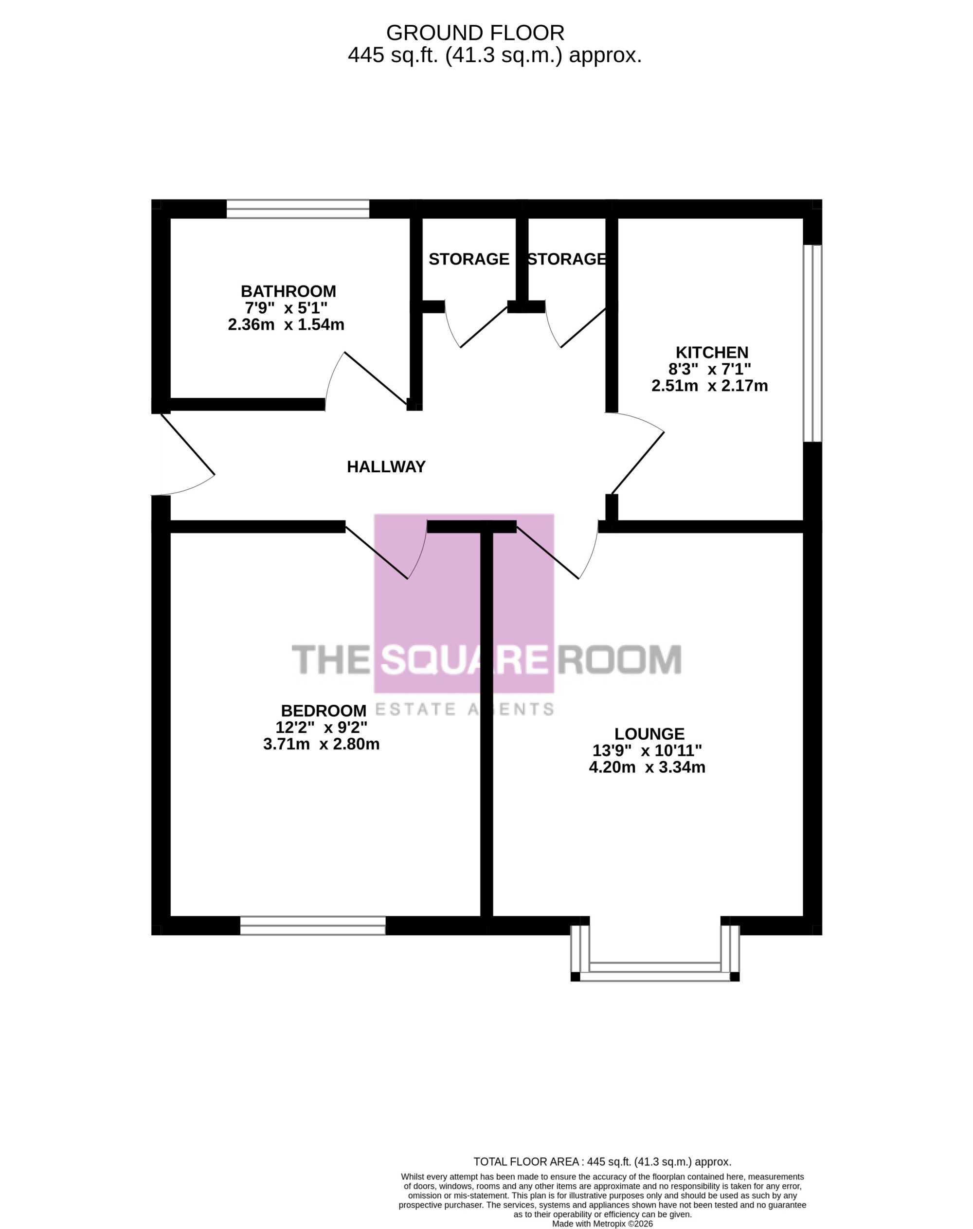 4, Bankfield Court, Thornton floorplan