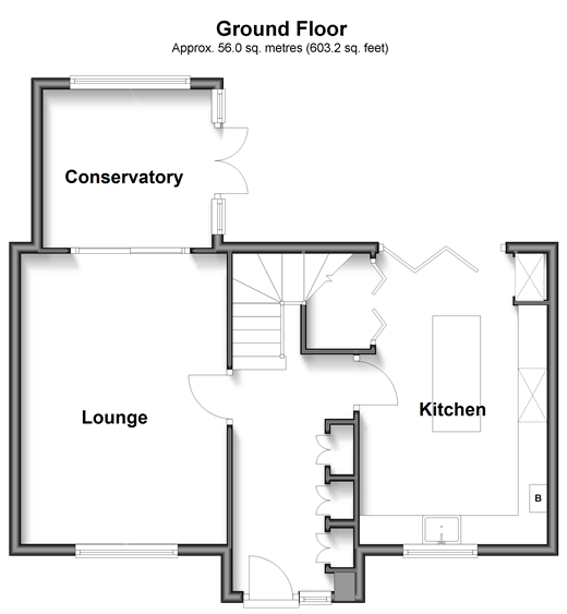 Booth Close, Snodland floorplan