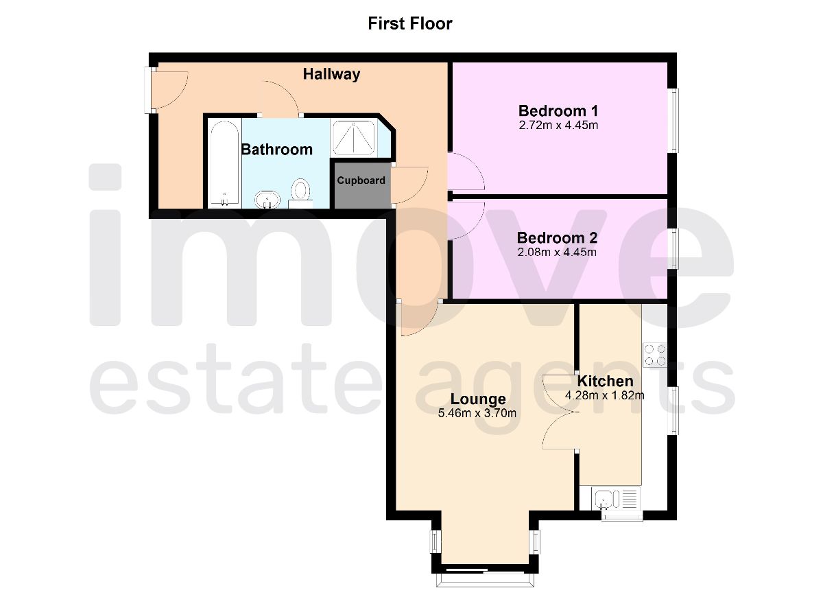 Flat 11, Castle Court, Torquay floorplan