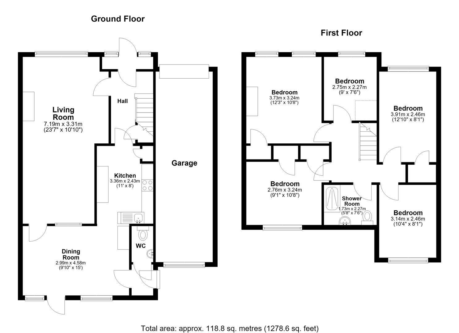 Belmont Close, Maidstone floorplan