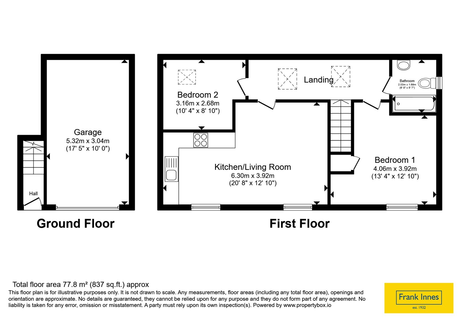 10, Frome Gardens, Nottingham floorplan