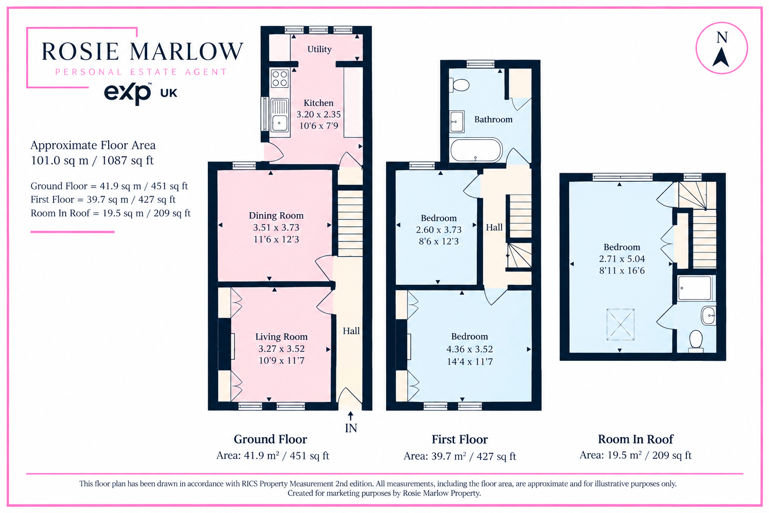 Dartmouth Avenue, Bath floorplan