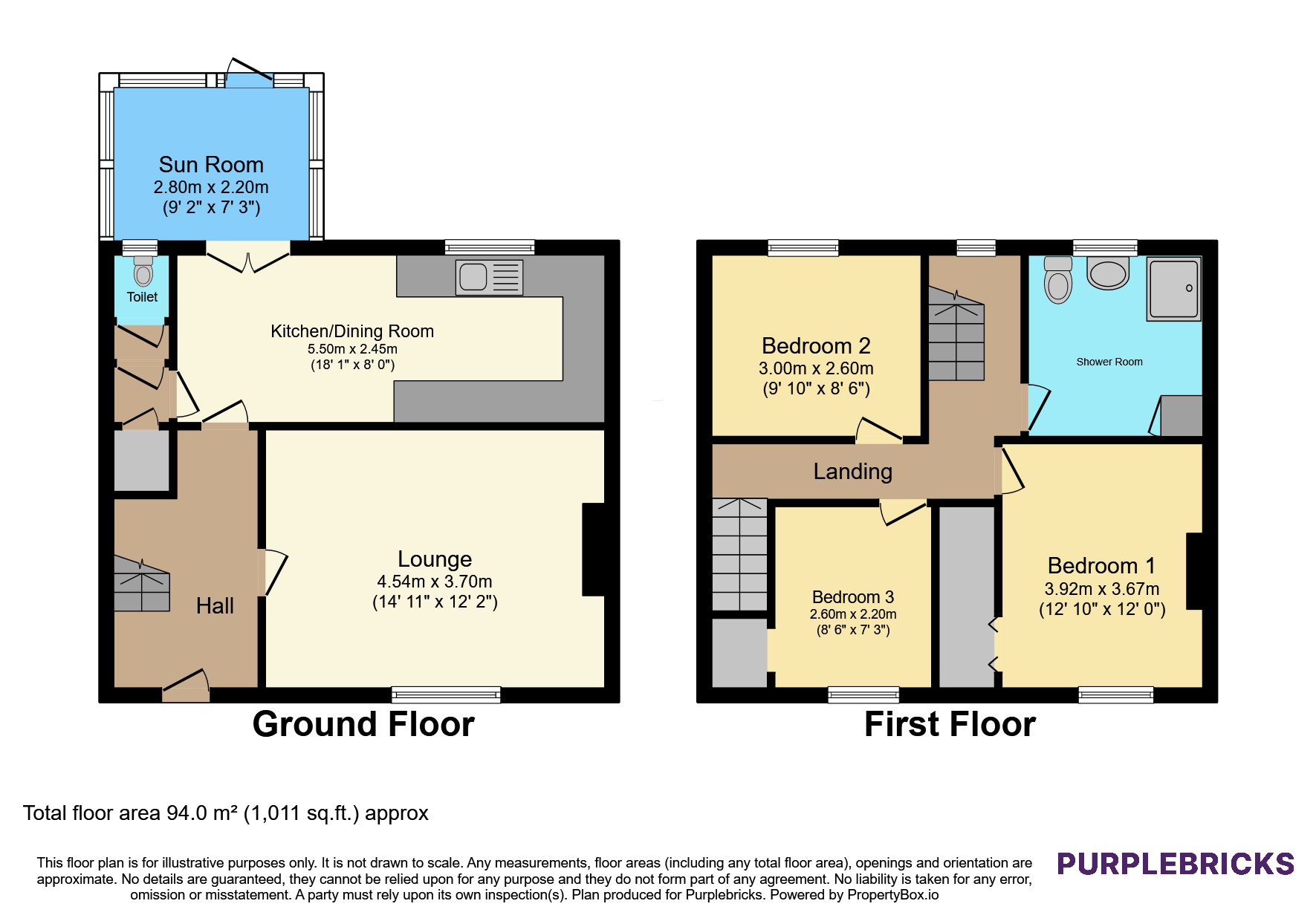 3, Cross Lane, Dudley floorplan