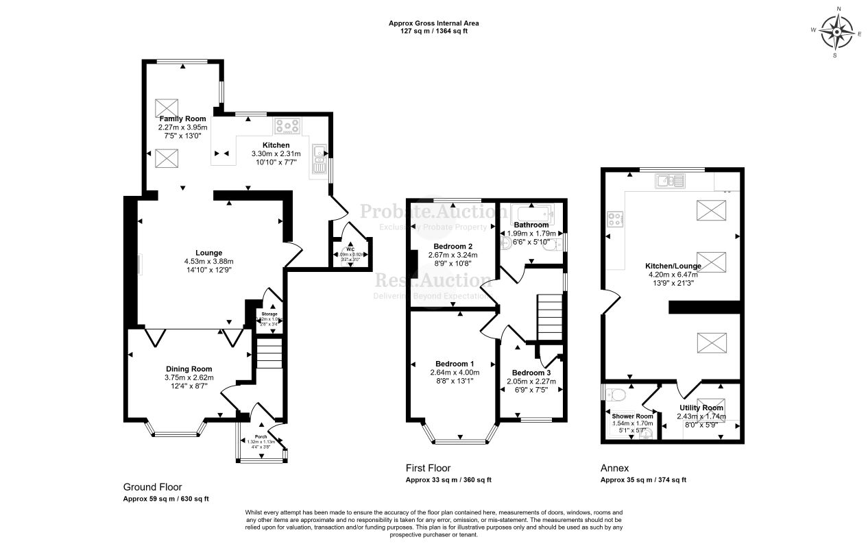 64, Loring Road, Newcastle floorplan