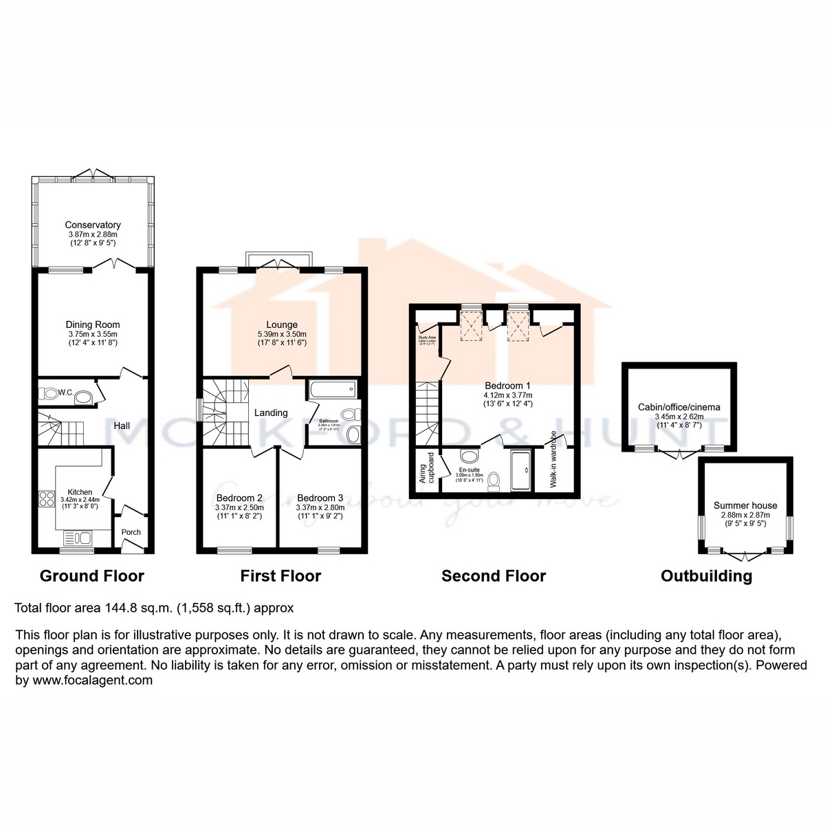 1 Meadow Cottages, Barrow Hill, Ashford floorplan