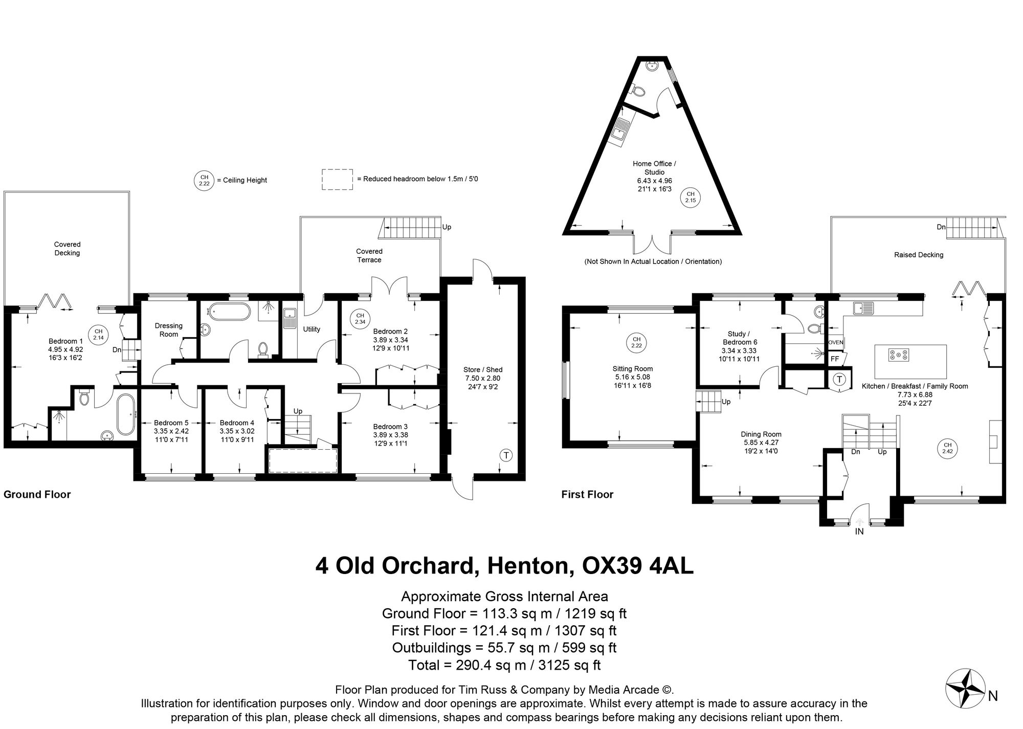 Tanglewood, 4, Old Orchard, OXFORDSHIRE floorplan