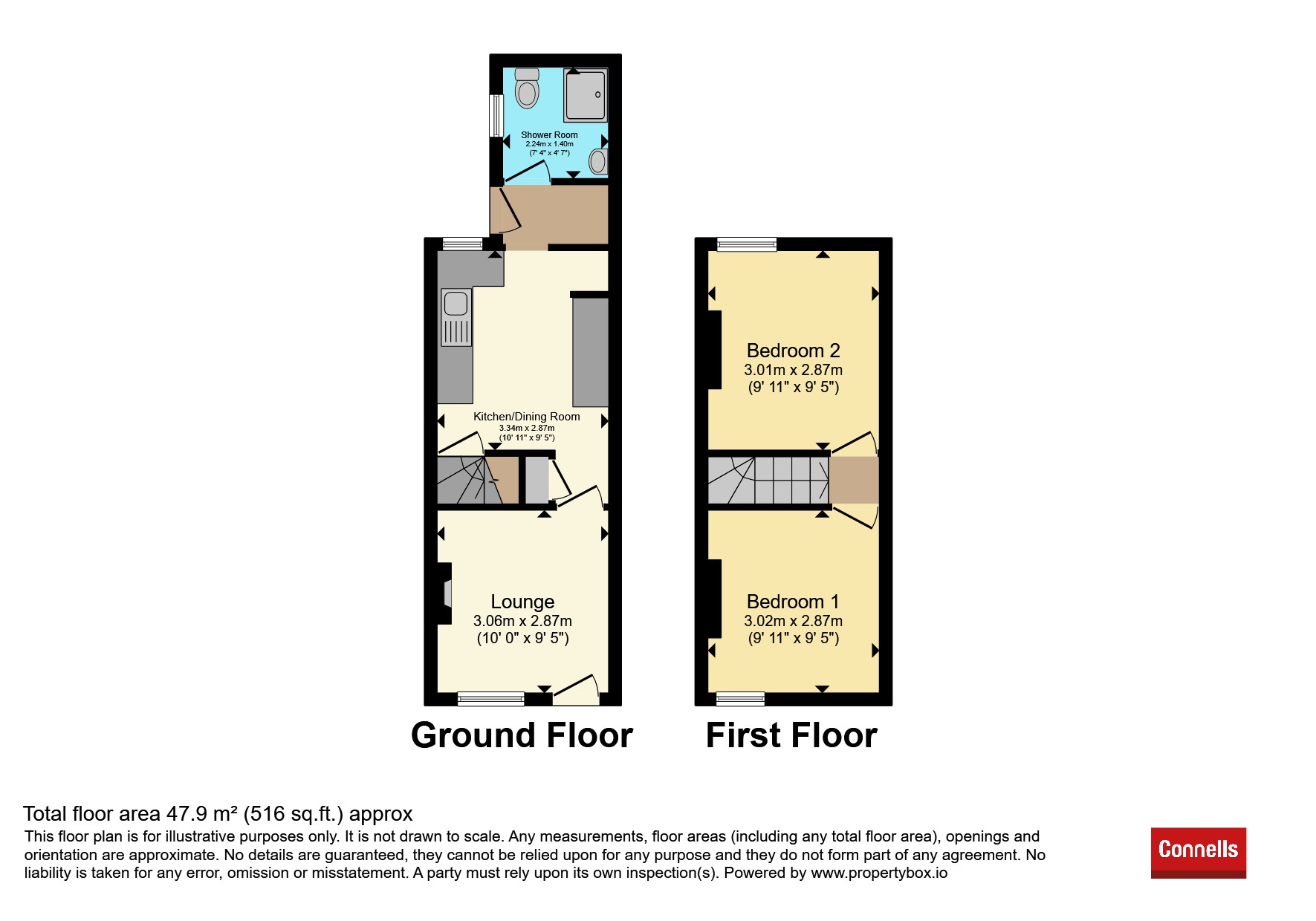 25, Morton Street, Leamington Spa floorplan