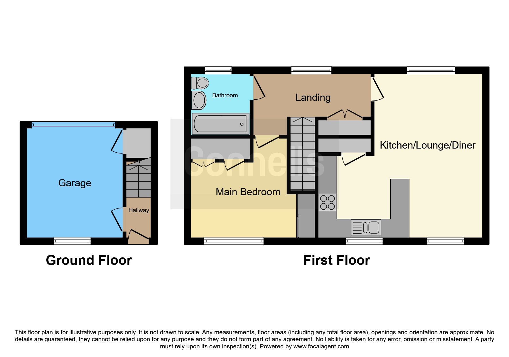 112, Colossus Way, Milton Keynes floorplan