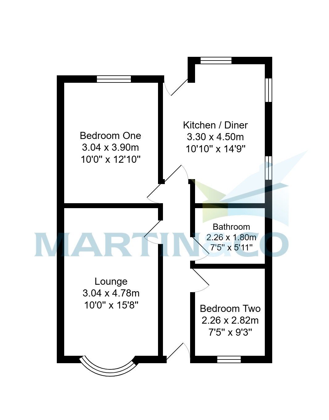 3, Sunny Mount, Keighley floorplan