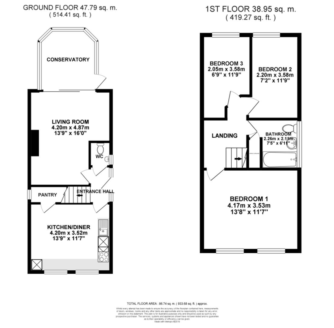 3 Bedrooms Detached house for sale in The Crescent, Holymoorside, Chesterfield S42