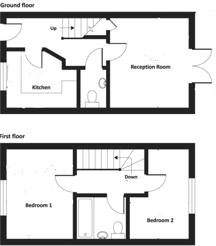 2 Bedrooms End terrace house for sale in Maple Road, Didcot OX11