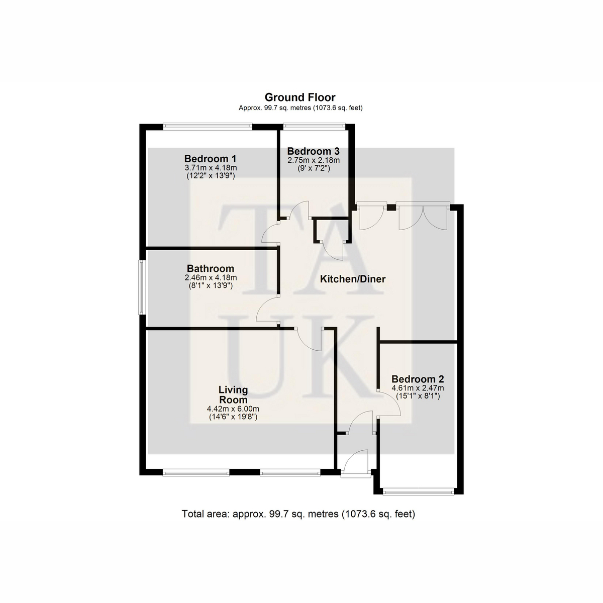 145, Haigh Road, Leeds floorplan