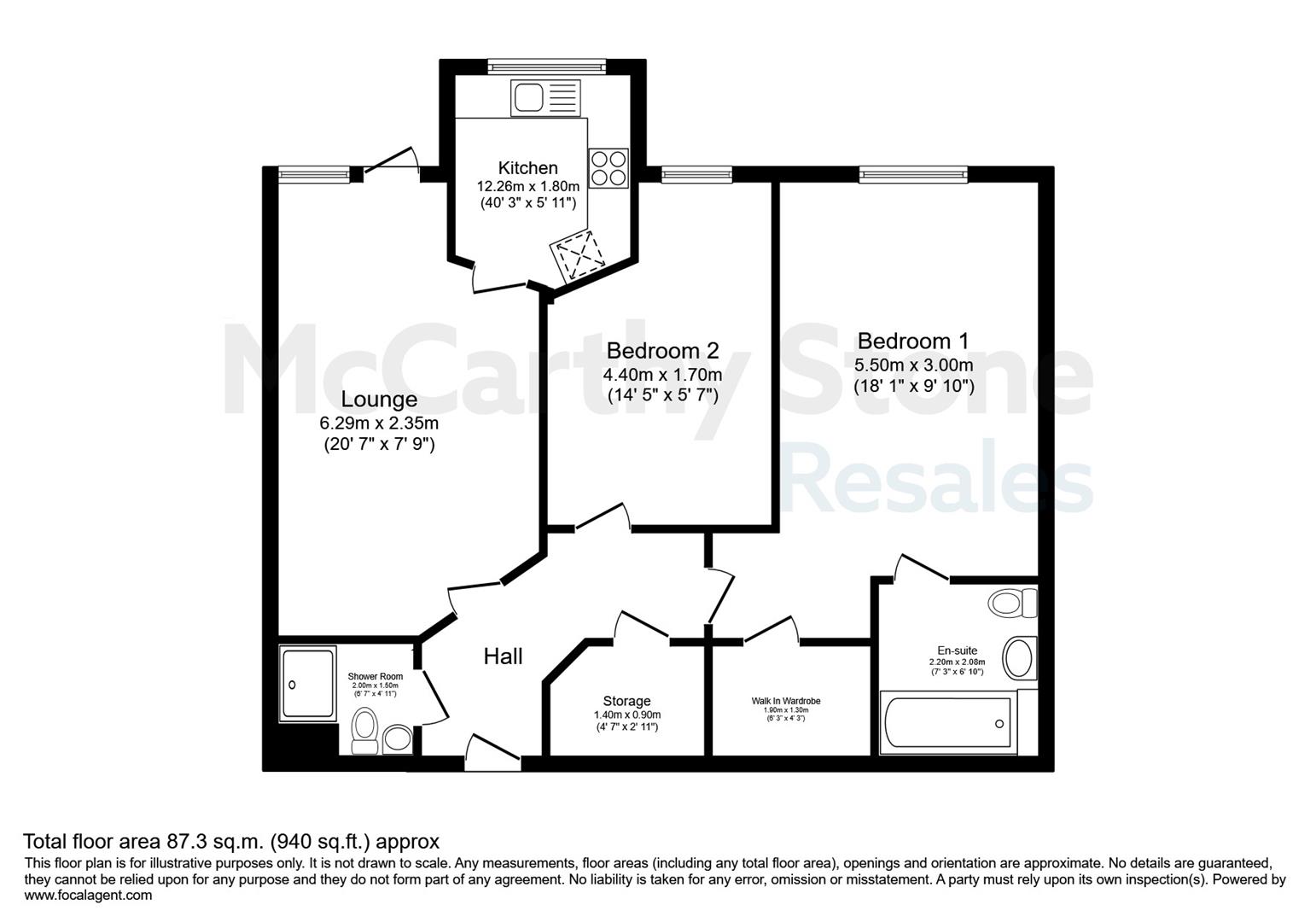 2 Waggoners Court, Legions Way, Bishop's Stortford floorplan