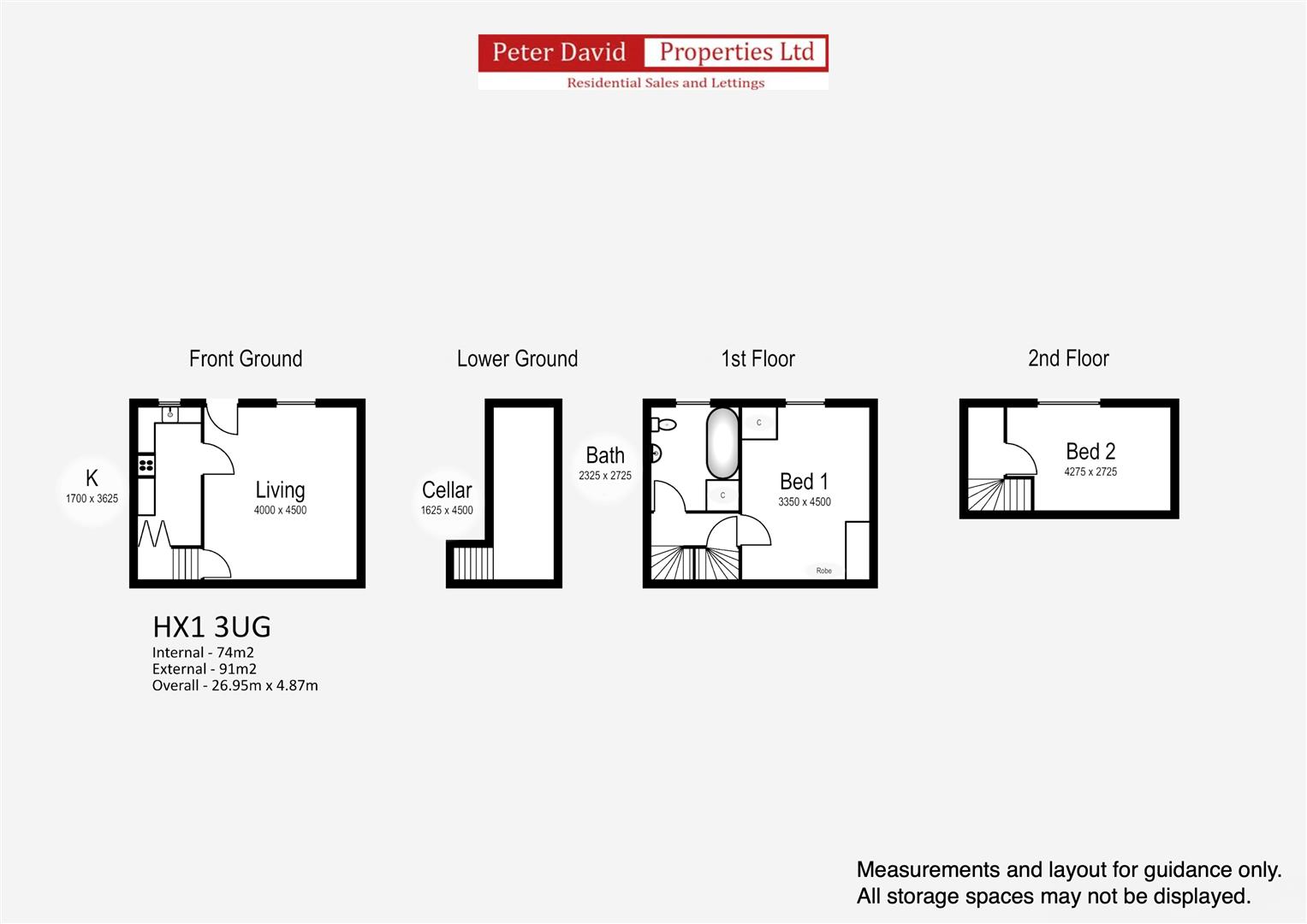 Ripon Street, Halifax HX1, 2 bedroom terraced house for sale 60812528