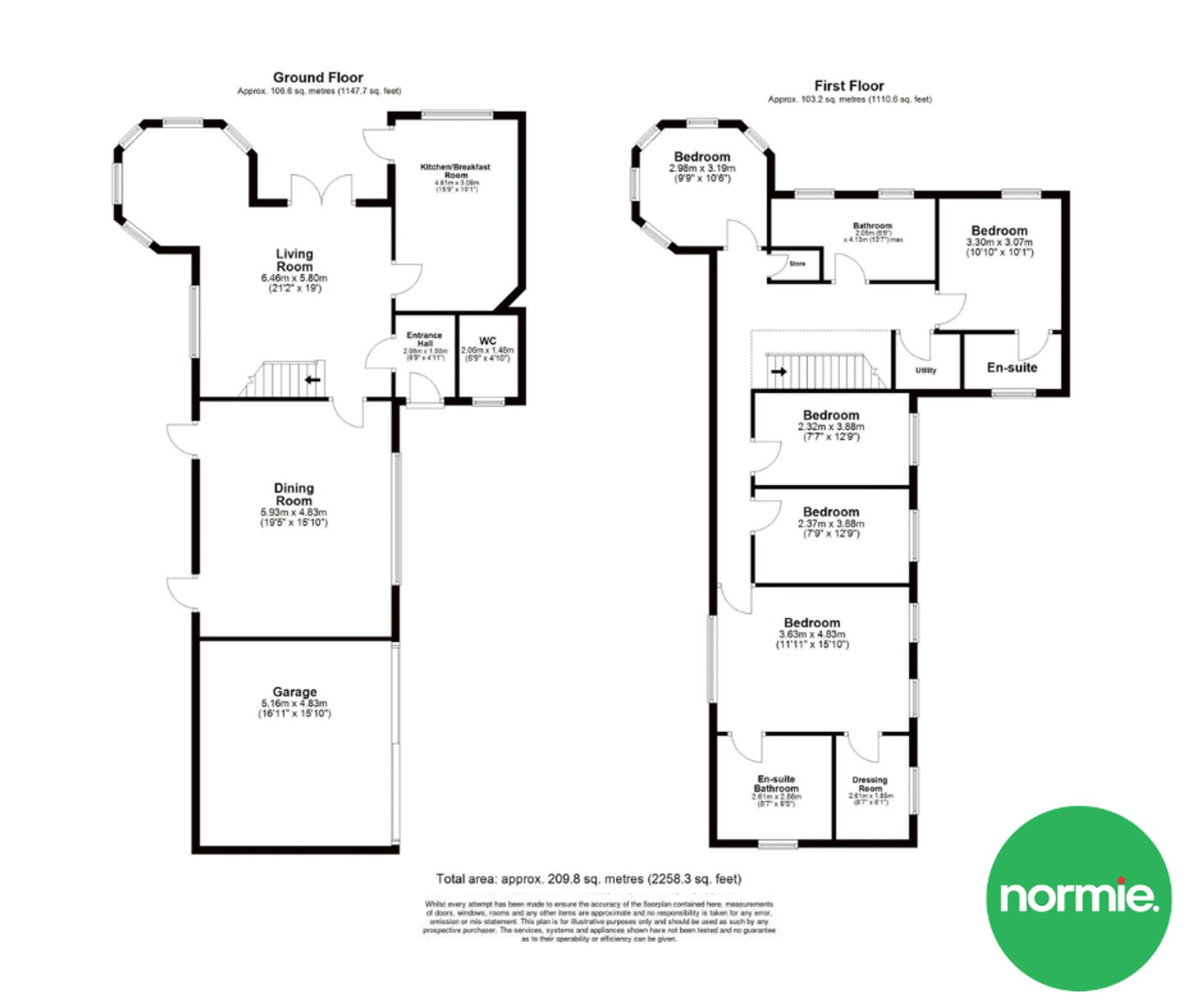 5 Montpellier Mews, Salford floorplan