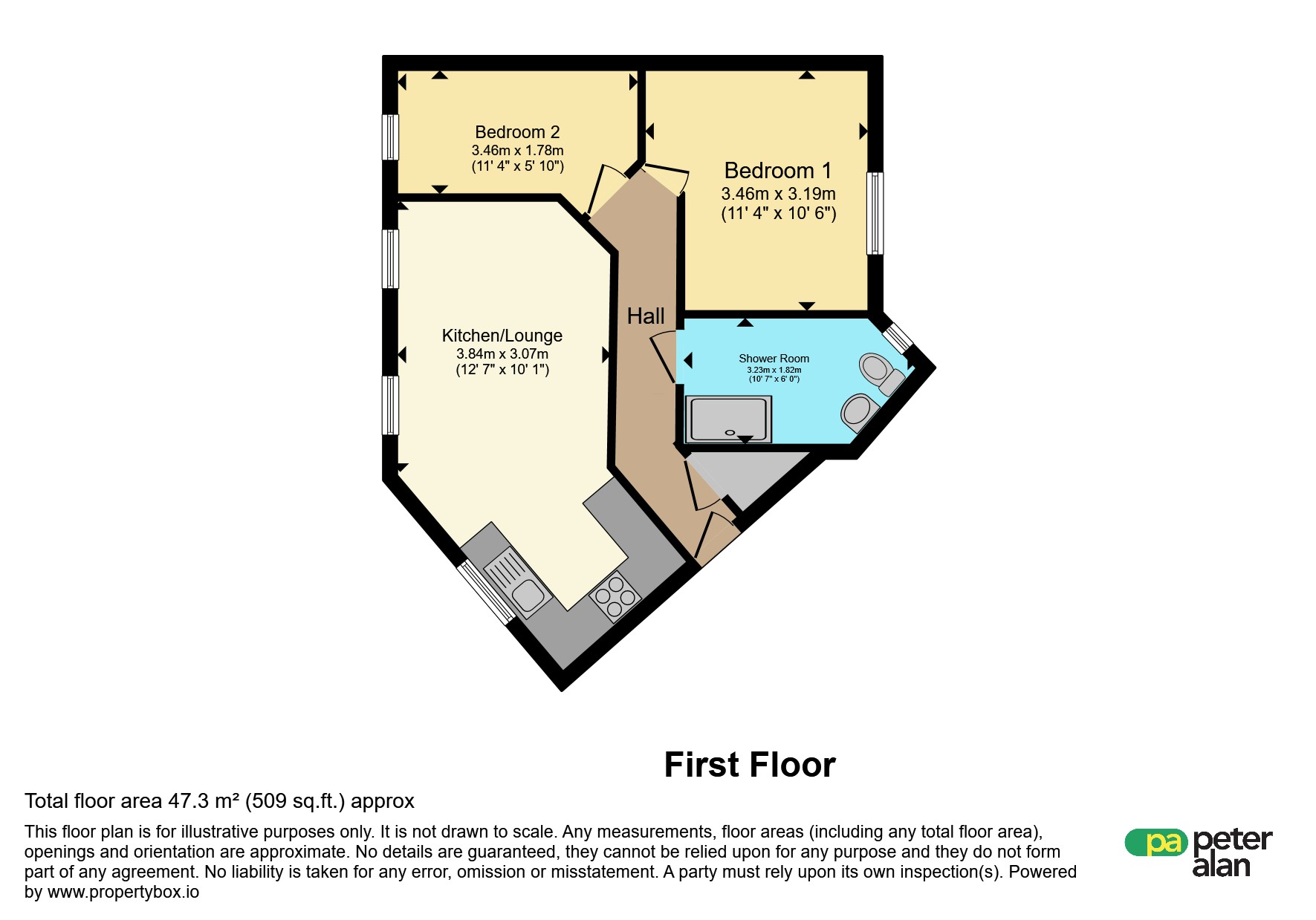109, Six Mills Avenue, Swansea floorplan