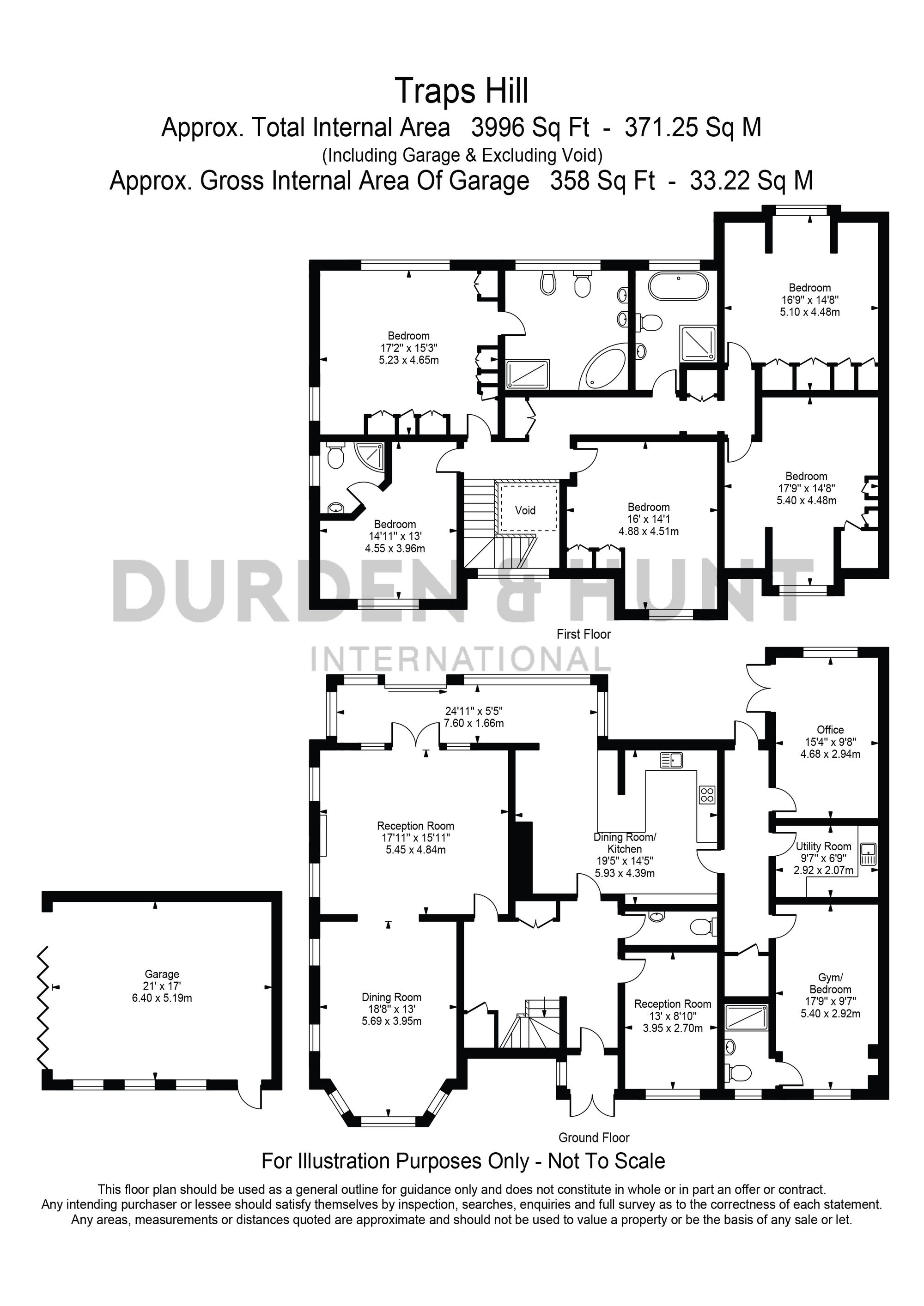 69 Traps Hill, Loughton floorplan