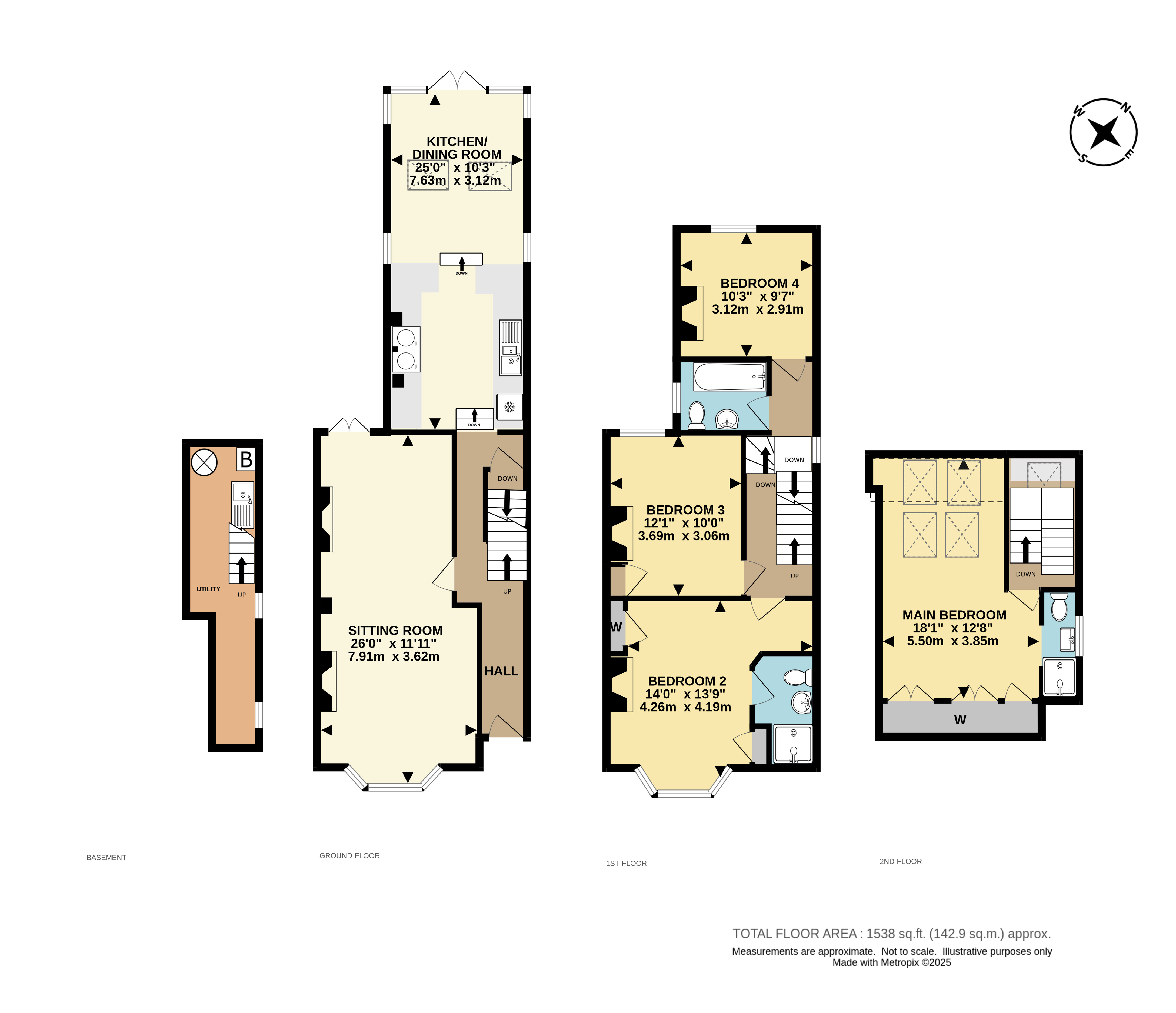 Cockshot Road, Surrey floorplan
