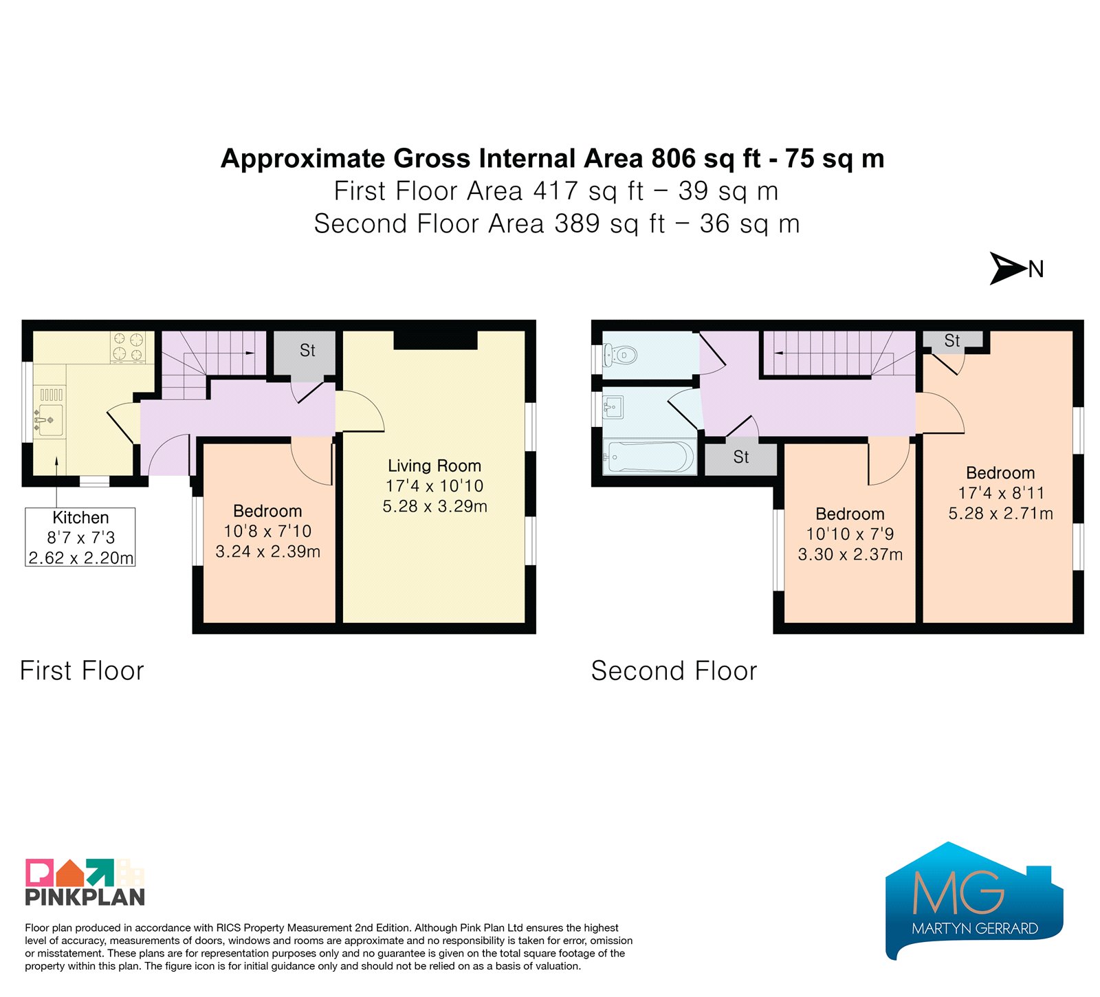Bowes Road, London floorplan
